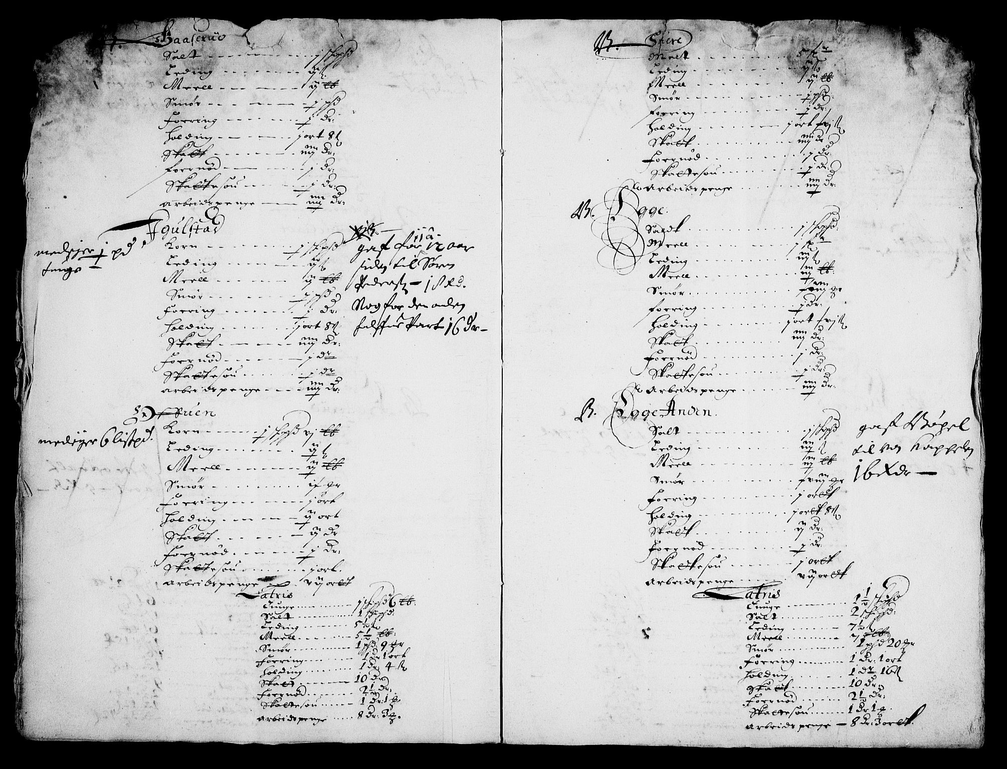 Rentekammeret inntil 1814, Realistisk ordnet avdeling, AV/RA-EA-4070/On/L0008: [Jj 9]: Jordebøker innlevert til kongelig kommisjon 1672: Hammar, Osgård, Sem med Skjelbred, Fossesholm, Fiskum og Ulland (1669-1672), Strøm (1658-u.d. og 1672-73) samt Svanøy gods i Sunnfjord (1657)., 1672, p. 222