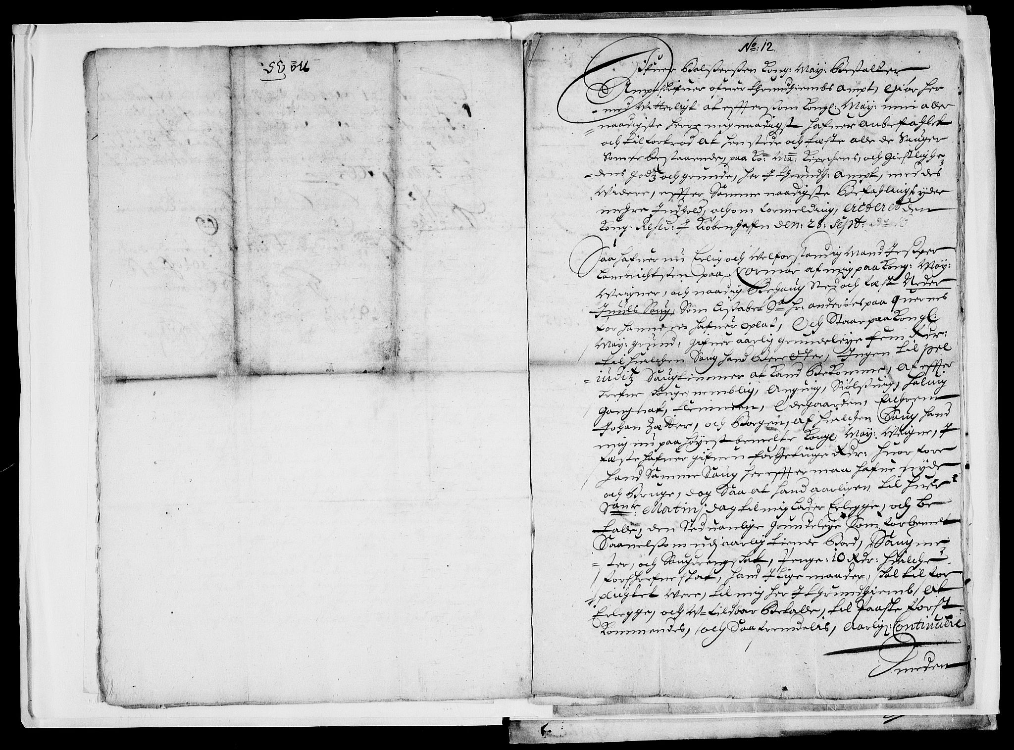Danske Kanselli, Skapsaker, RA/EA-4061/F/L0069: Skap 14, pakke 341B, 1685-1686, p. 35