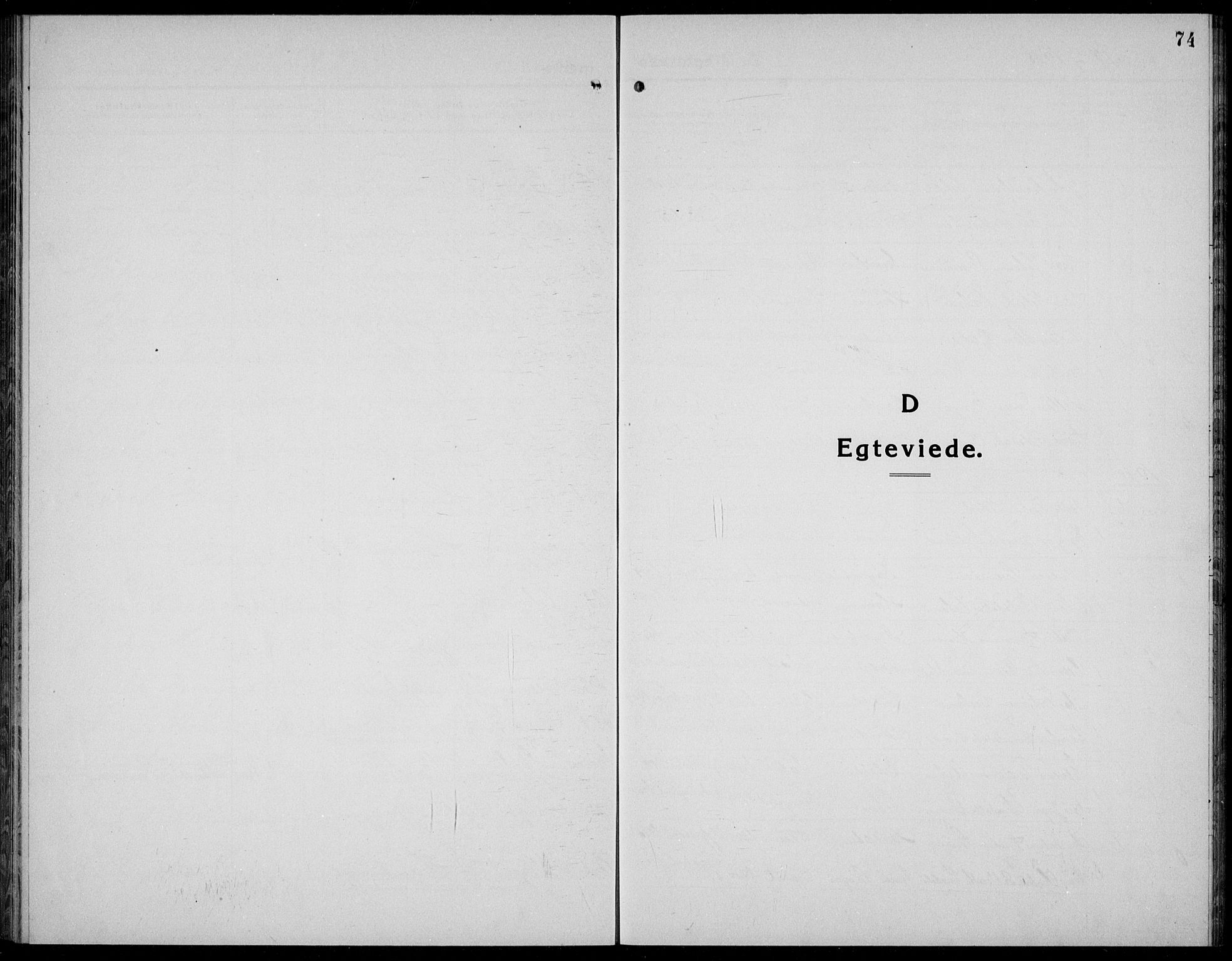Kviteseid kirkebøker, SAKO/A-276/G/Gc/L0002: Parish register (copy) no. III 2, 1917-1937, p. 74