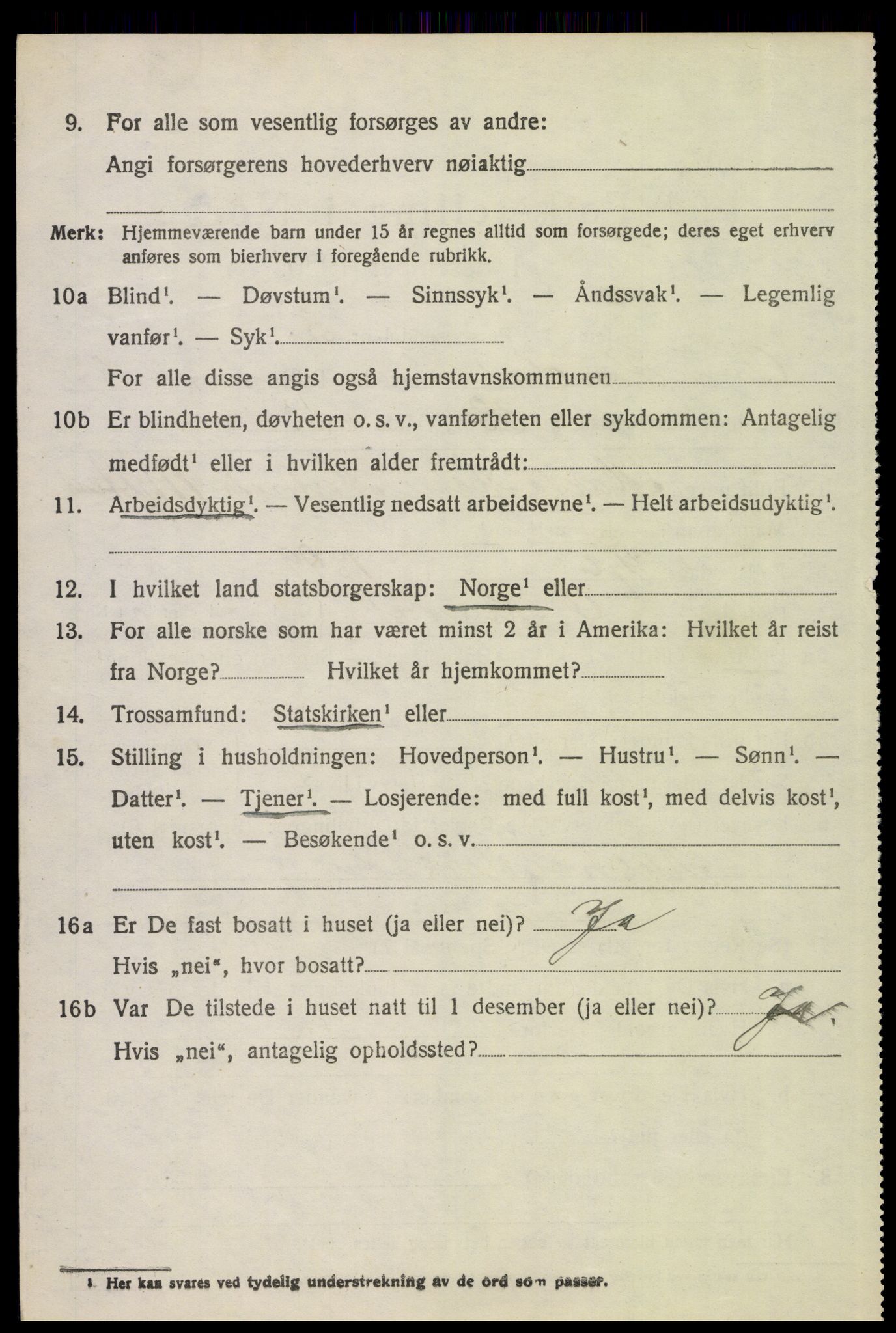 SAH, 1920 census for Øvre Rendal, 1920, p. 3242