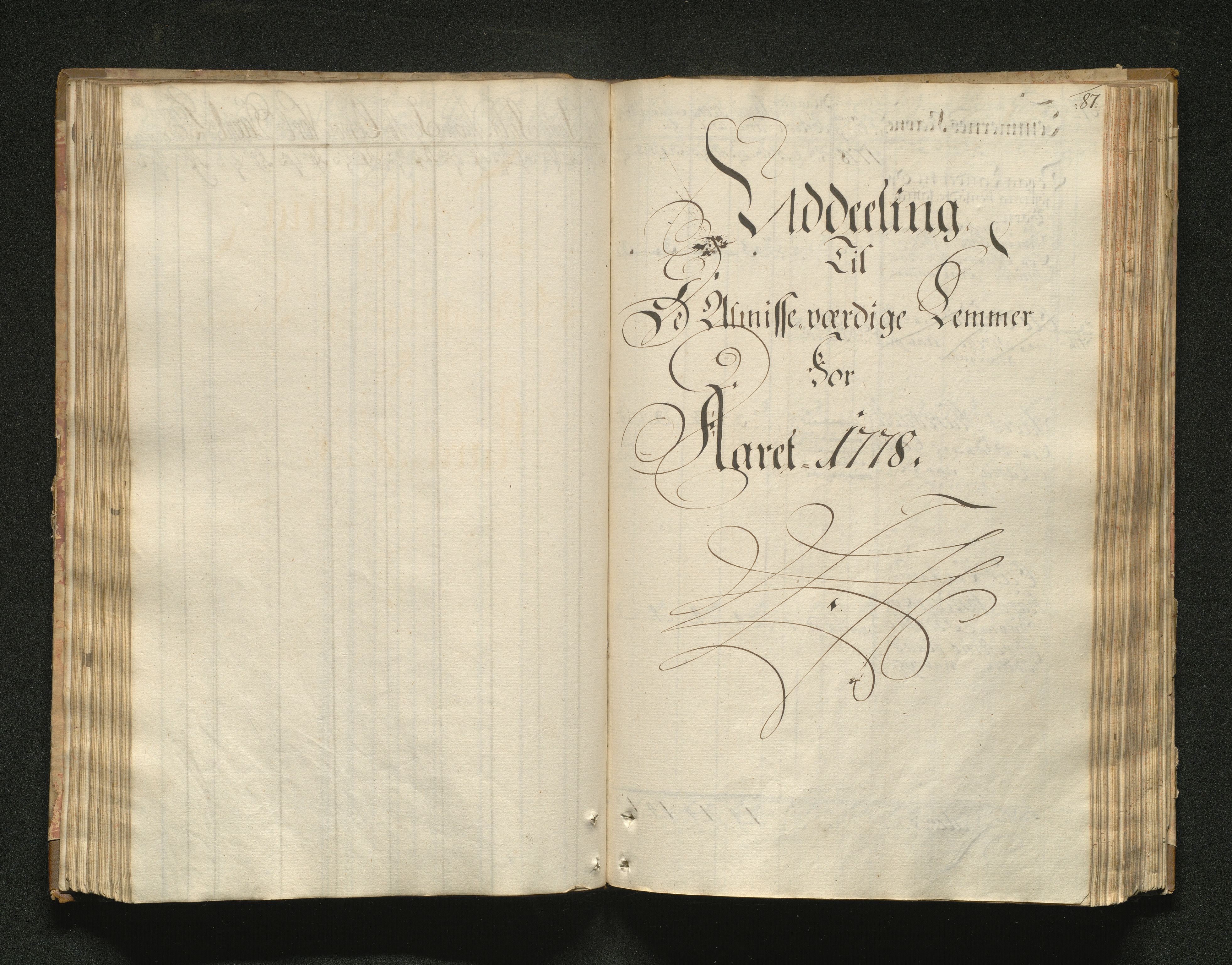 Overfattigkommisjonen i Bergen, AV/SAB-A-89001/F/L0001: Utdelingsbok for fattige i Domkirkesoknet, 1775-1780, p. 86b-87a