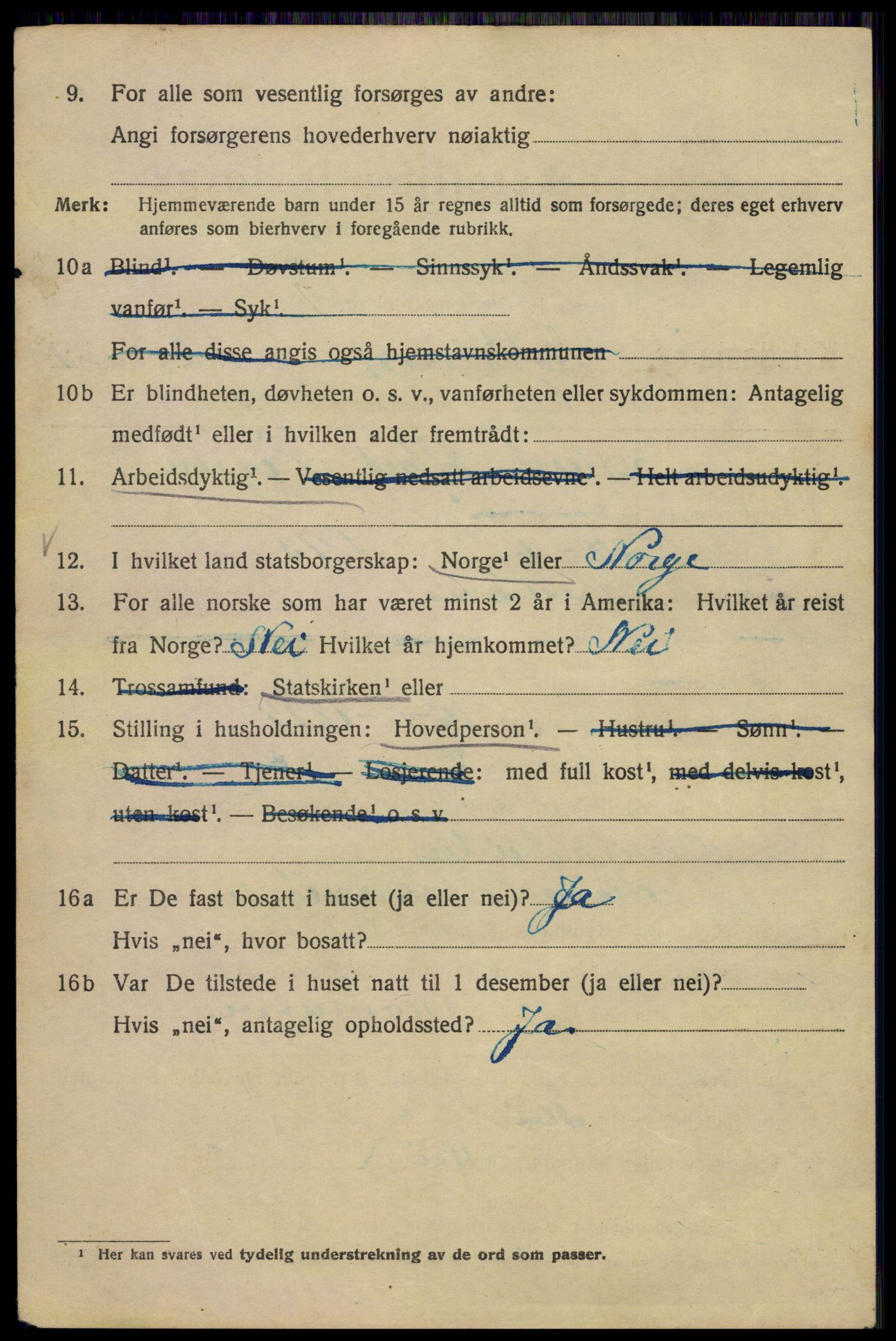 SAO, 1920 census for Kristiania, 1920, p. 546182