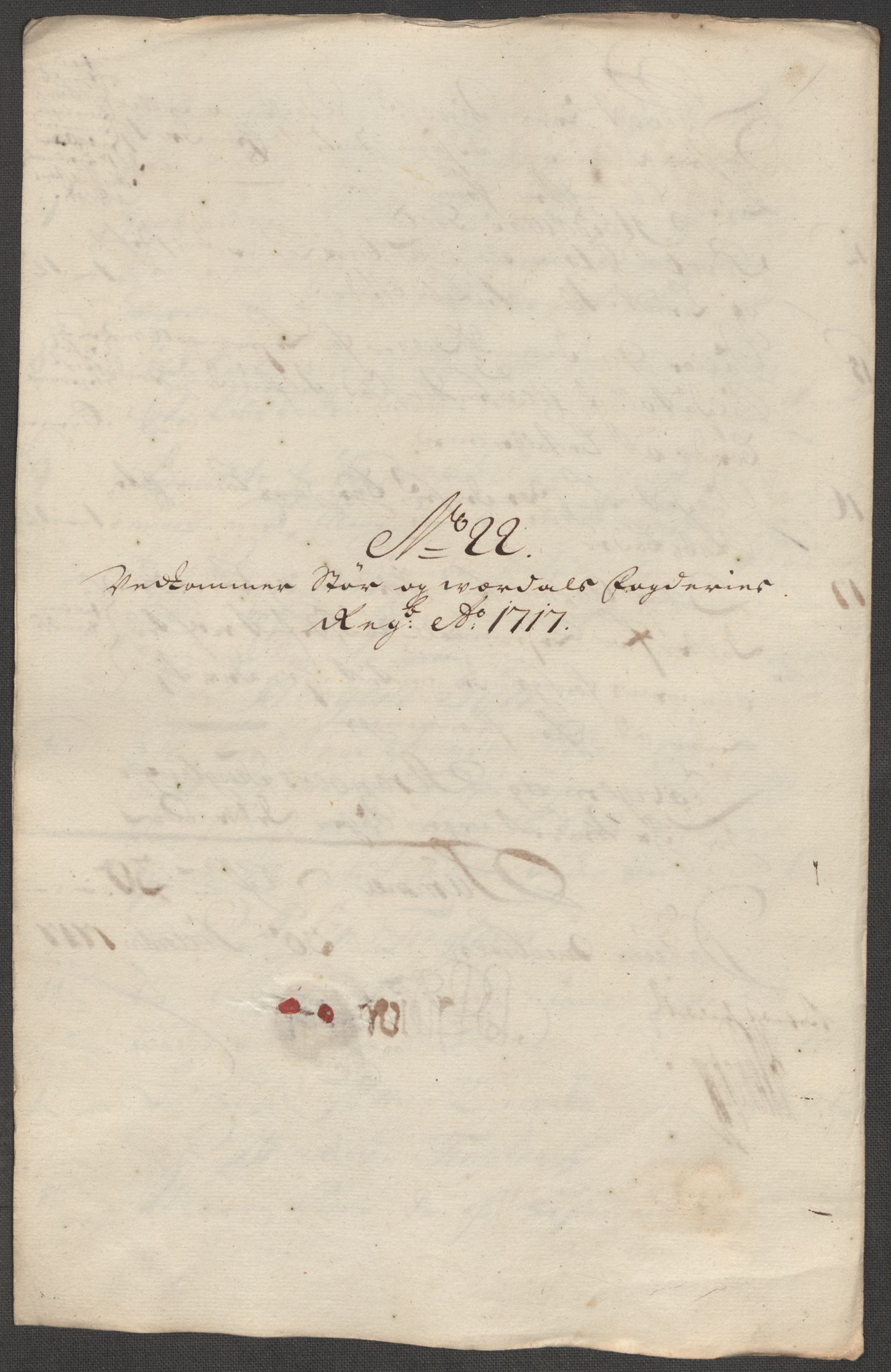 Rentekammeret inntil 1814, Reviderte regnskaper, Fogderegnskap, AV/RA-EA-4092/R62/L4207: Fogderegnskap Stjørdal og Verdal, 1717, p. 229