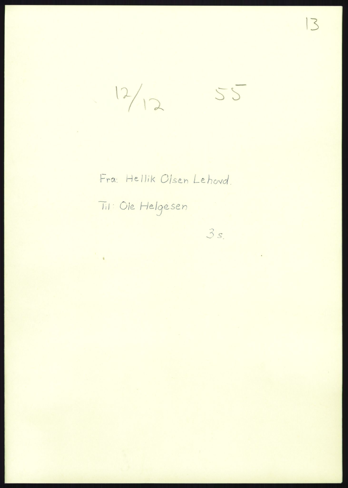 Samlinger til kildeutgivelse, Amerikabrevene, AV/RA-EA-4057/F/L0020: Innlån fra Buskerud: Lerfaldet - Lågdalsmuseet, 1838-1914, p. 587