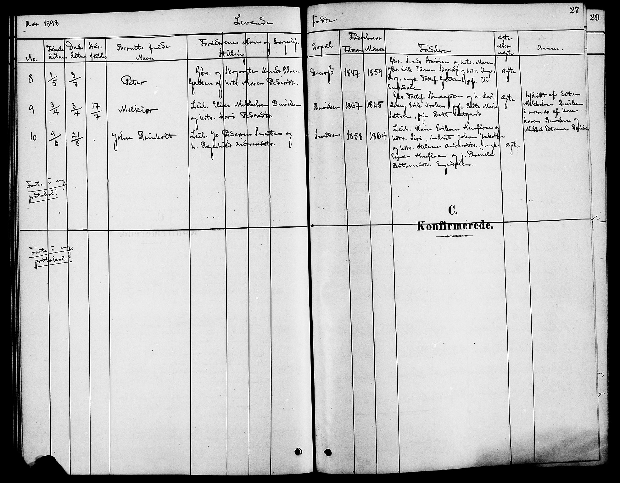 Rendalen prestekontor, SAH/PREST-054/H/Ha/Haa/L0007: Parish register (official) no. 7, 1878-1898, p. 27