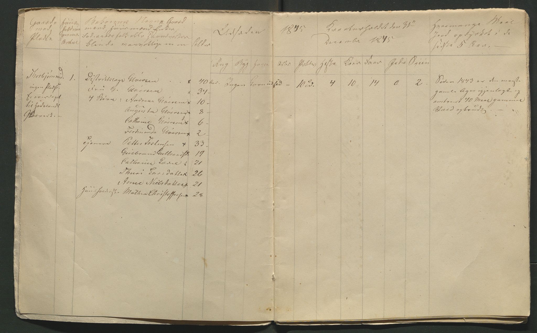 SAH, 1845 Census for Jevnaker parish, 1845, p. 173