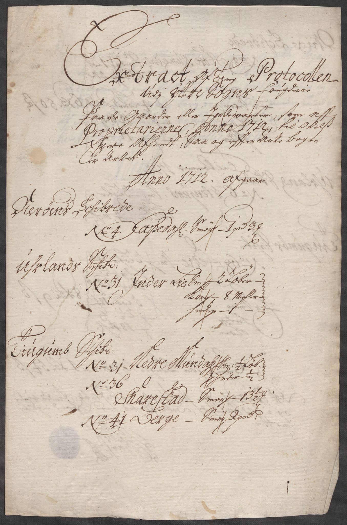 Rentekammeret inntil 1814, Reviderte regnskaper, Fogderegnskap, AV/RA-EA-4092/R52/L3318: Fogderegnskap Sogn, 1712, p. 299