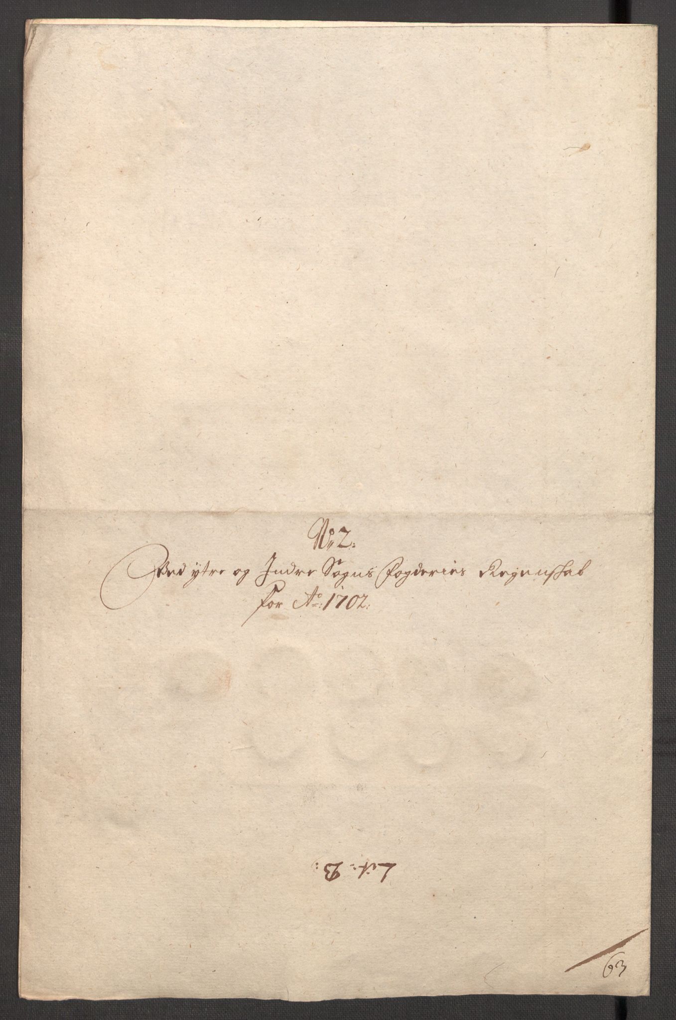 Rentekammeret inntil 1814, Reviderte regnskaper, Fogderegnskap, AV/RA-EA-4092/R52/L3312: Fogderegnskap Sogn, 1702, p. 202