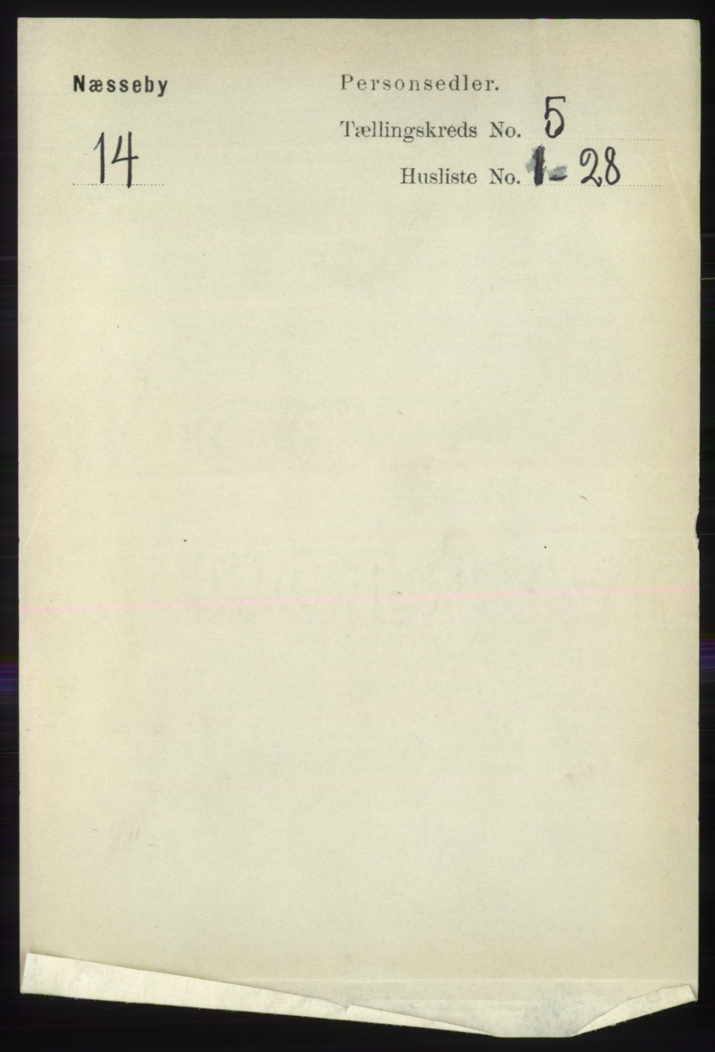 RA, 1891 census for 2027 Nesseby, 1891, p. 1453