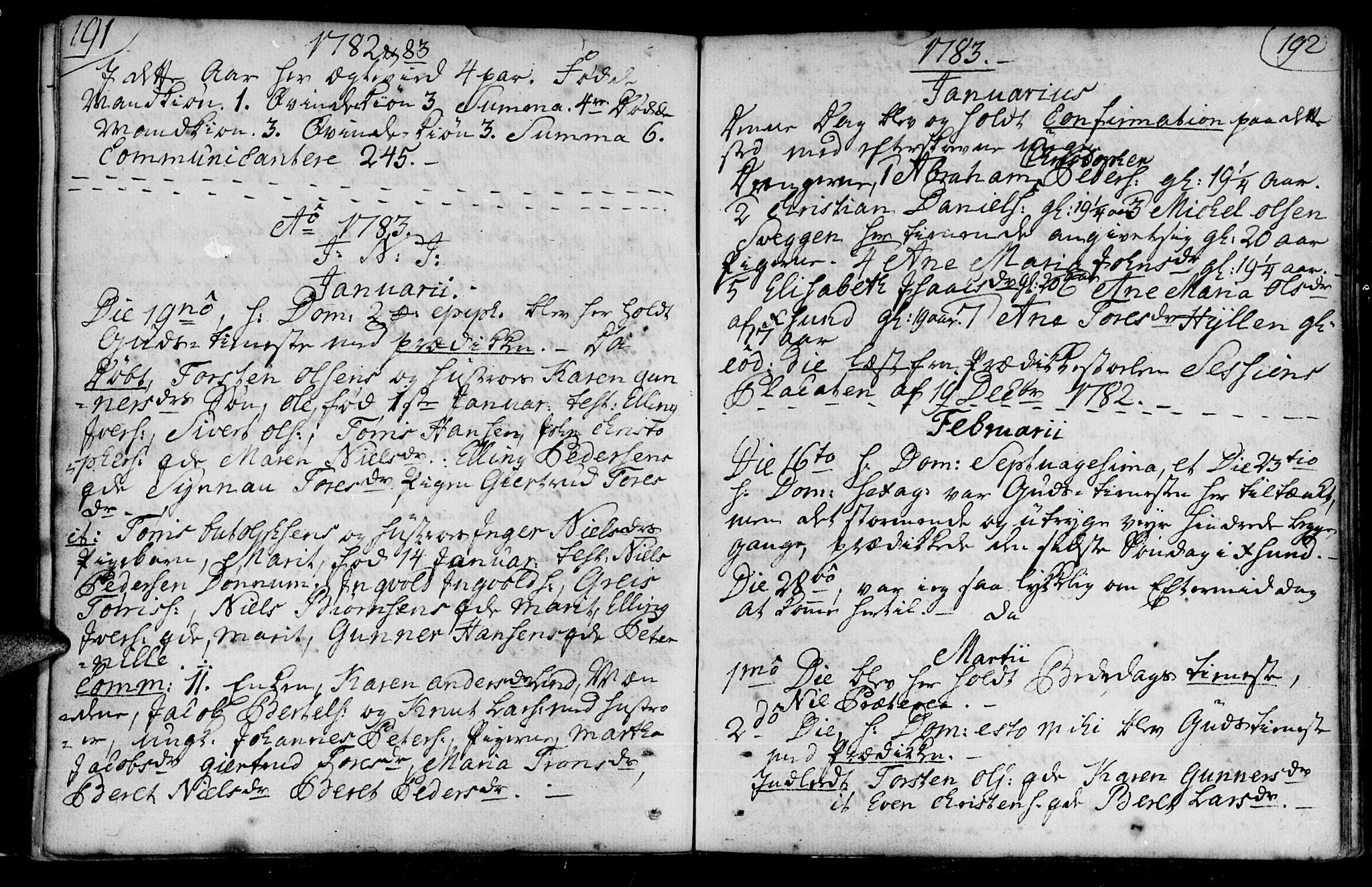 Ministerialprotokoller, klokkerbøker og fødselsregistre - Møre og Romsdal, AV/SAT-A-1454/574/L0876: Parish register (official) no. 574A02, 1754-1814, p. 191-192