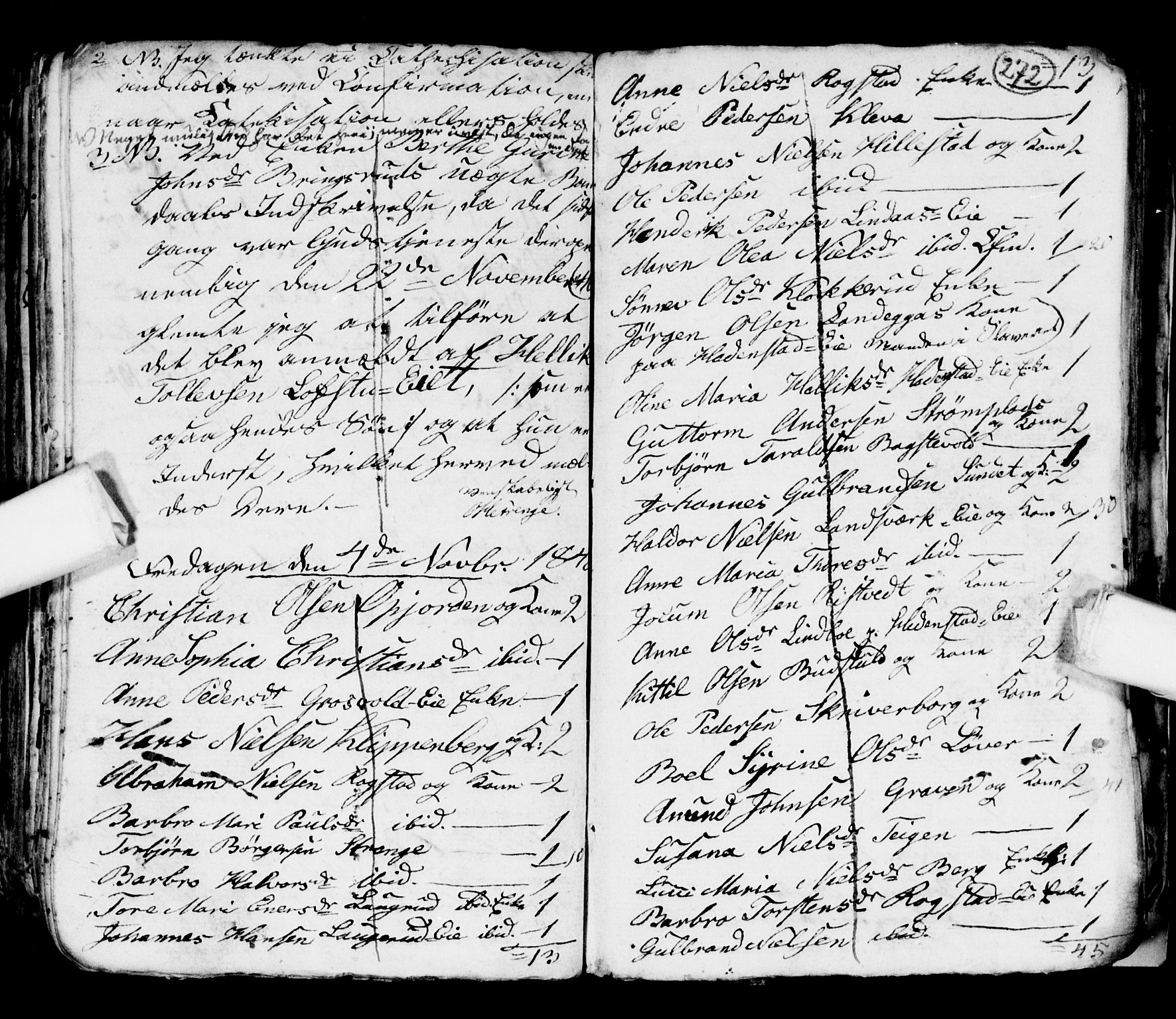 Sandsvær kirkebøker, SAKO/A-244/G/Gd/L0001: Parish register (copy) no. IV 1, 1832-1840, p. 272