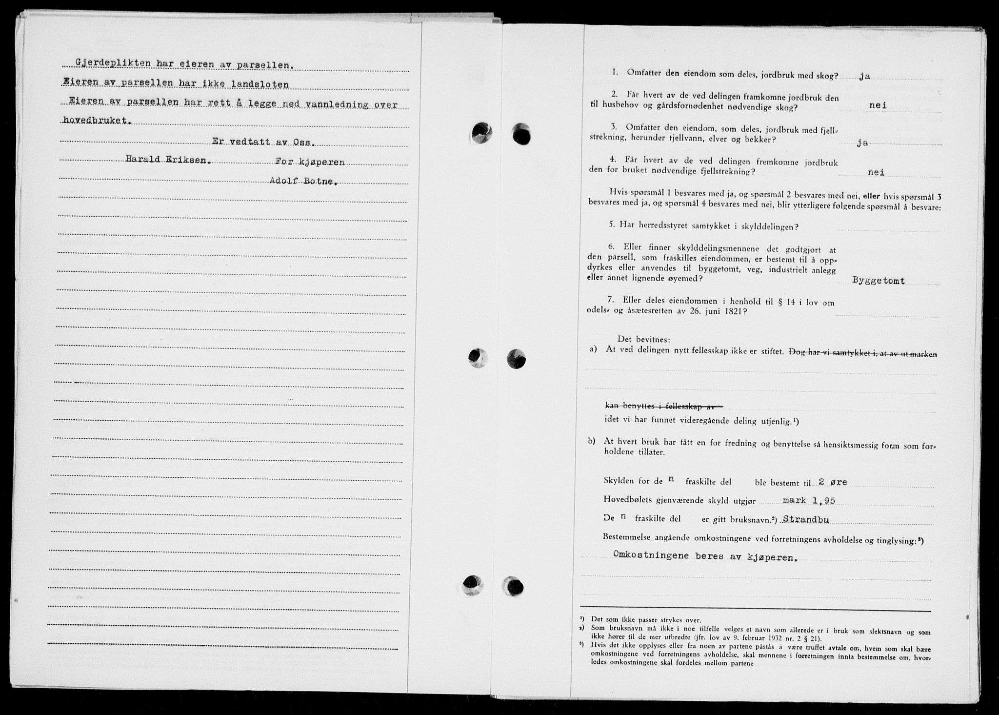 Ryfylke tingrett, SAST/A-100055/001/II/IIB/L0104: Mortgage book no. 83, 1948-1949, Diary no: : 1942/1948