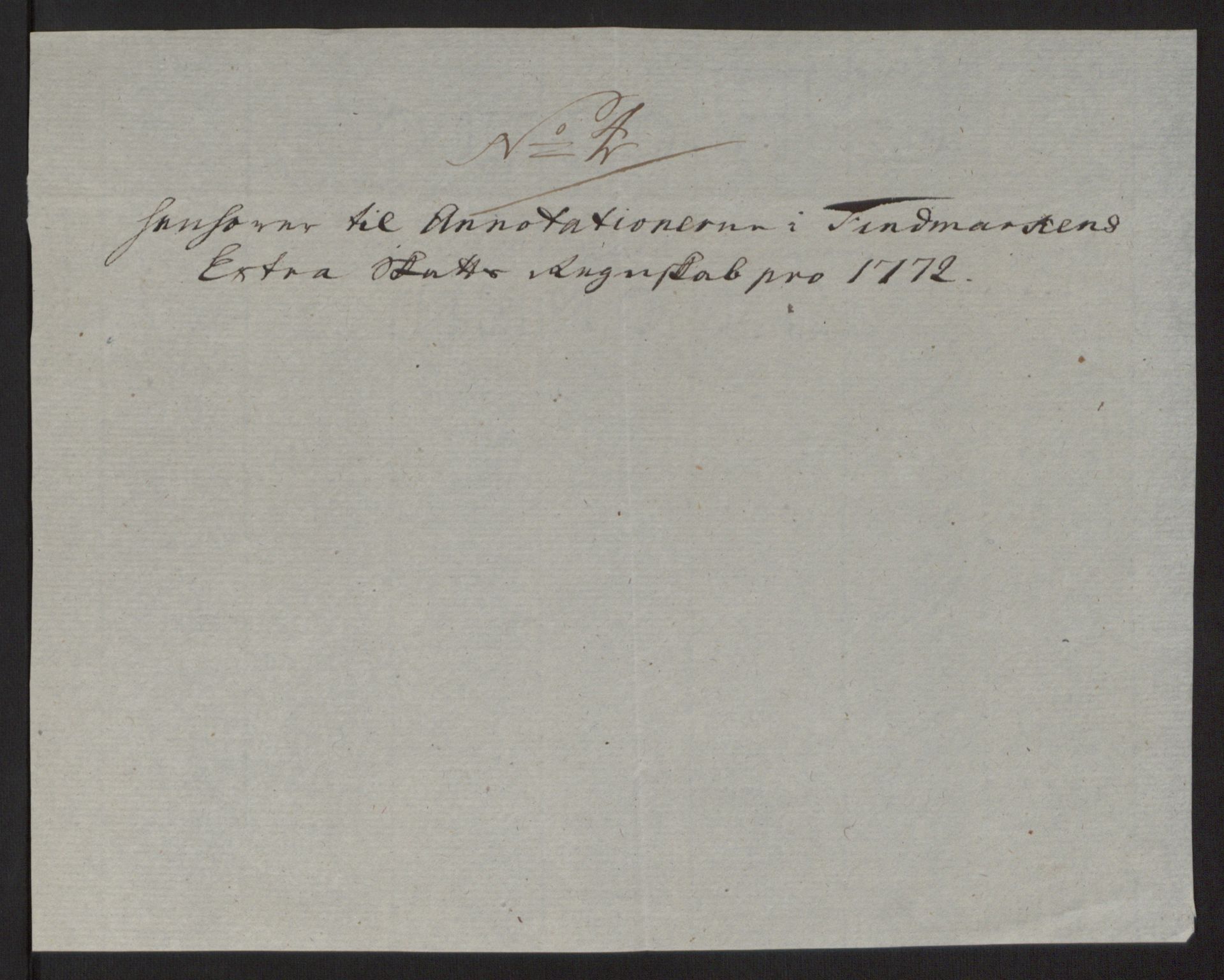 Rentekammeret inntil 1814, Reviderte regnskaper, Fogderegnskap, AV/RA-EA-4092/R69/L4910: Ekstraskatten  Finnmark/Vardøhus, 1762-1772, p. 501