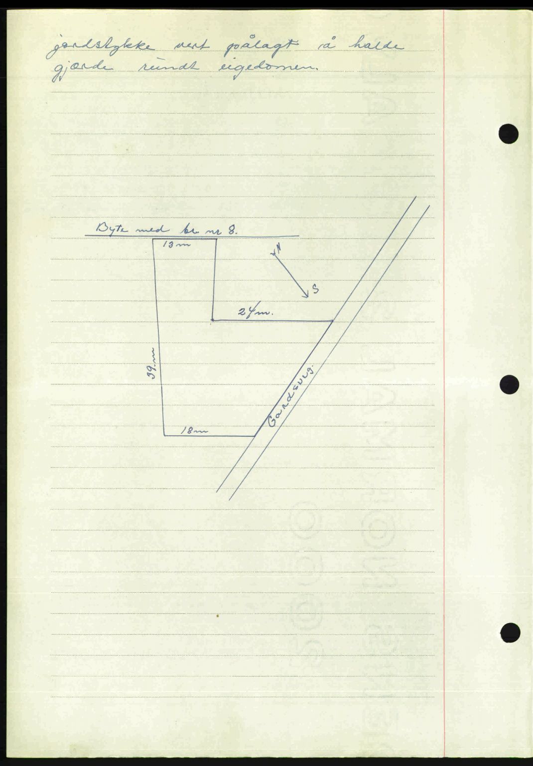 Romsdal sorenskriveri, AV/SAT-A-4149/1/2/2C: Mortgage book no. A30, 1949-1949, Diary no: : 1800/1949