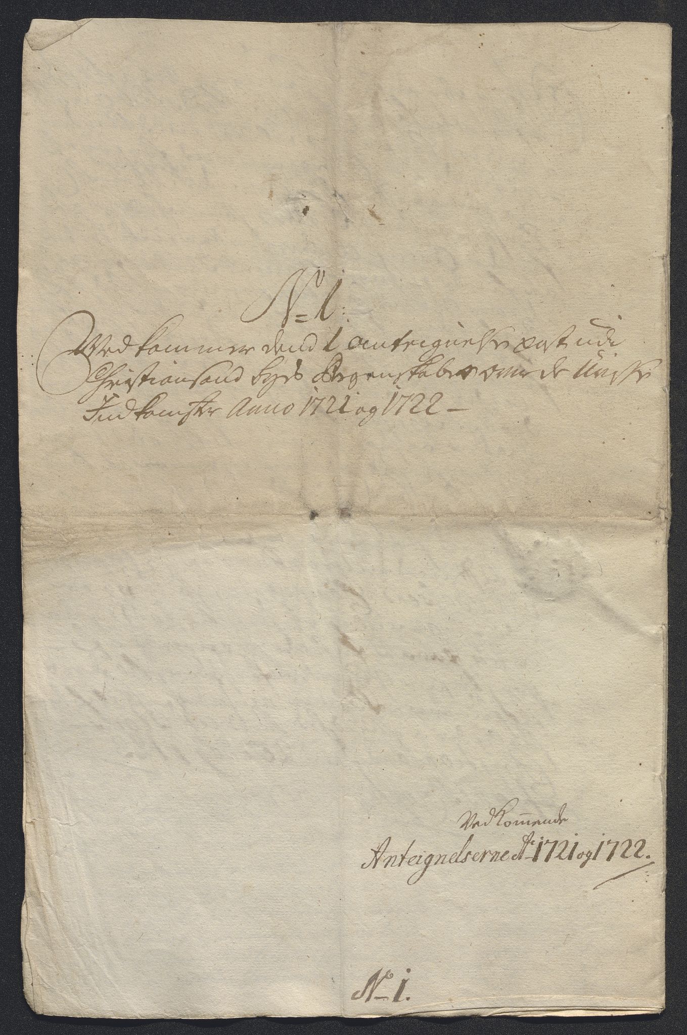 Rentekammeret inntil 1814, Reviderte regnskaper, Byregnskaper, AV/RA-EA-4066/R/Rm/L0286: [M19] Sikt og sakefall, 1719-1727, p. 190
