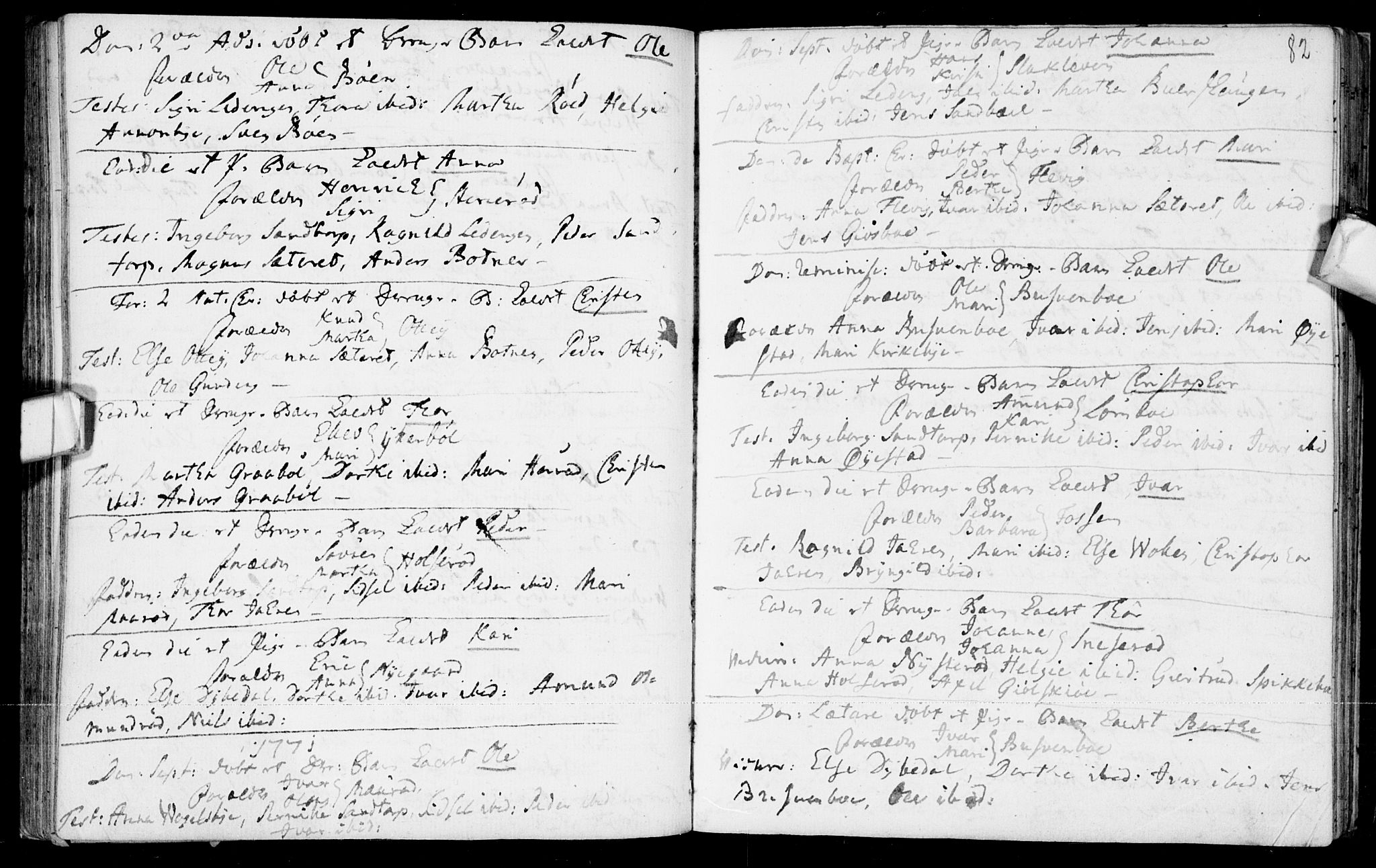 Aremark prestekontor Kirkebøker, AV/SAO-A-10899/F/Fb/L0002: Parish register (official) no.  II 2, 1745-1795, p. 82