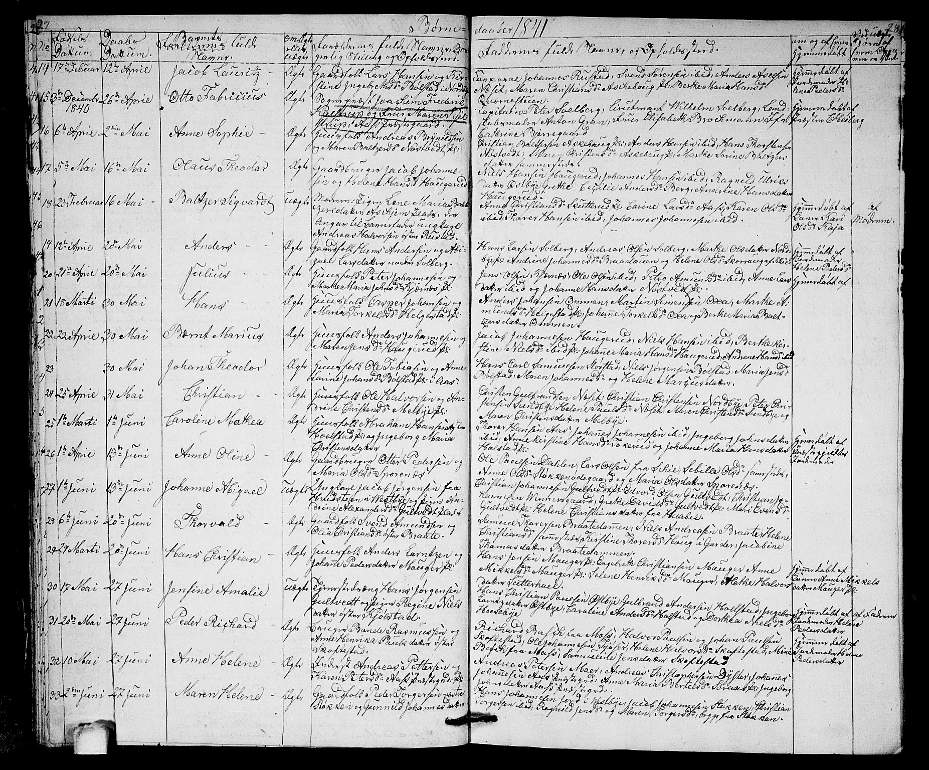 Ås prestekontor Kirkebøker, SAO/A-10894/G/Ga/L0003: Parish register (copy) no. I 3, 1836-1843, p. 27-28
