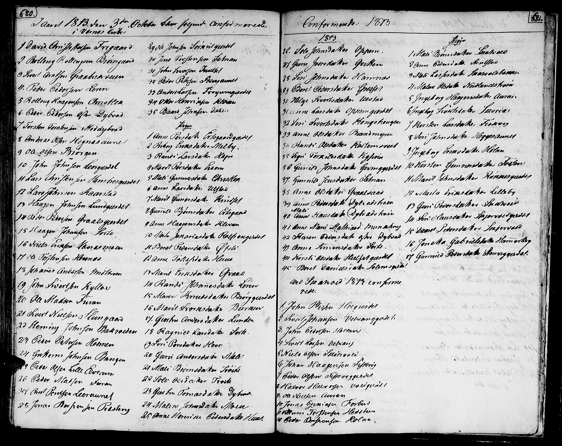 Ministerialprotokoller, klokkerbøker og fødselsregistre - Nord-Trøndelag, SAT/A-1458/709/L0060: Parish register (official) no. 709A07, 1797-1815, p. 680-681