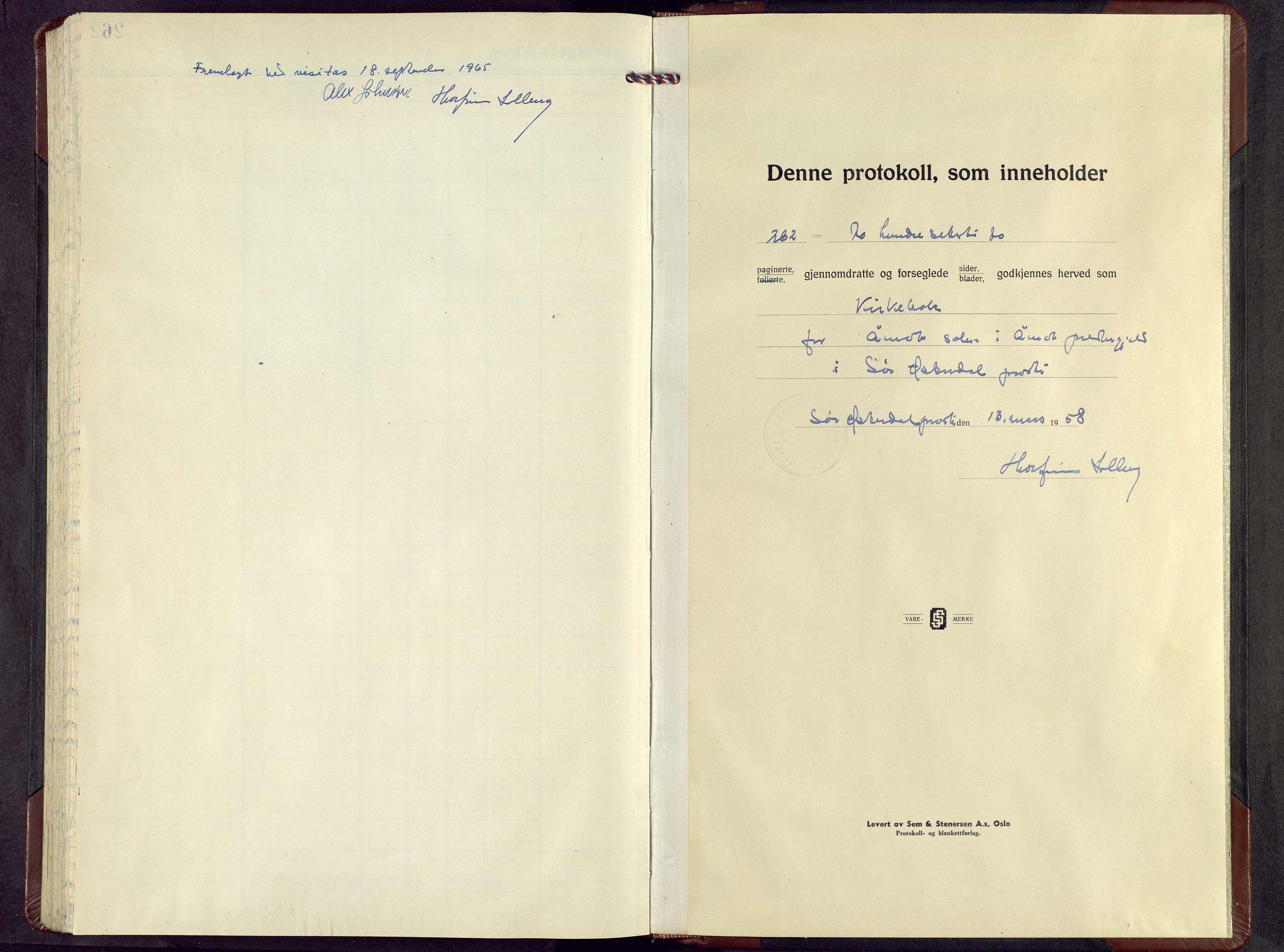 Åmot prestekontor, Hedmark, SAH/PREST-056/H/Ha/Hab/L0012: Parish register (copy) no. 12, 1956-1969