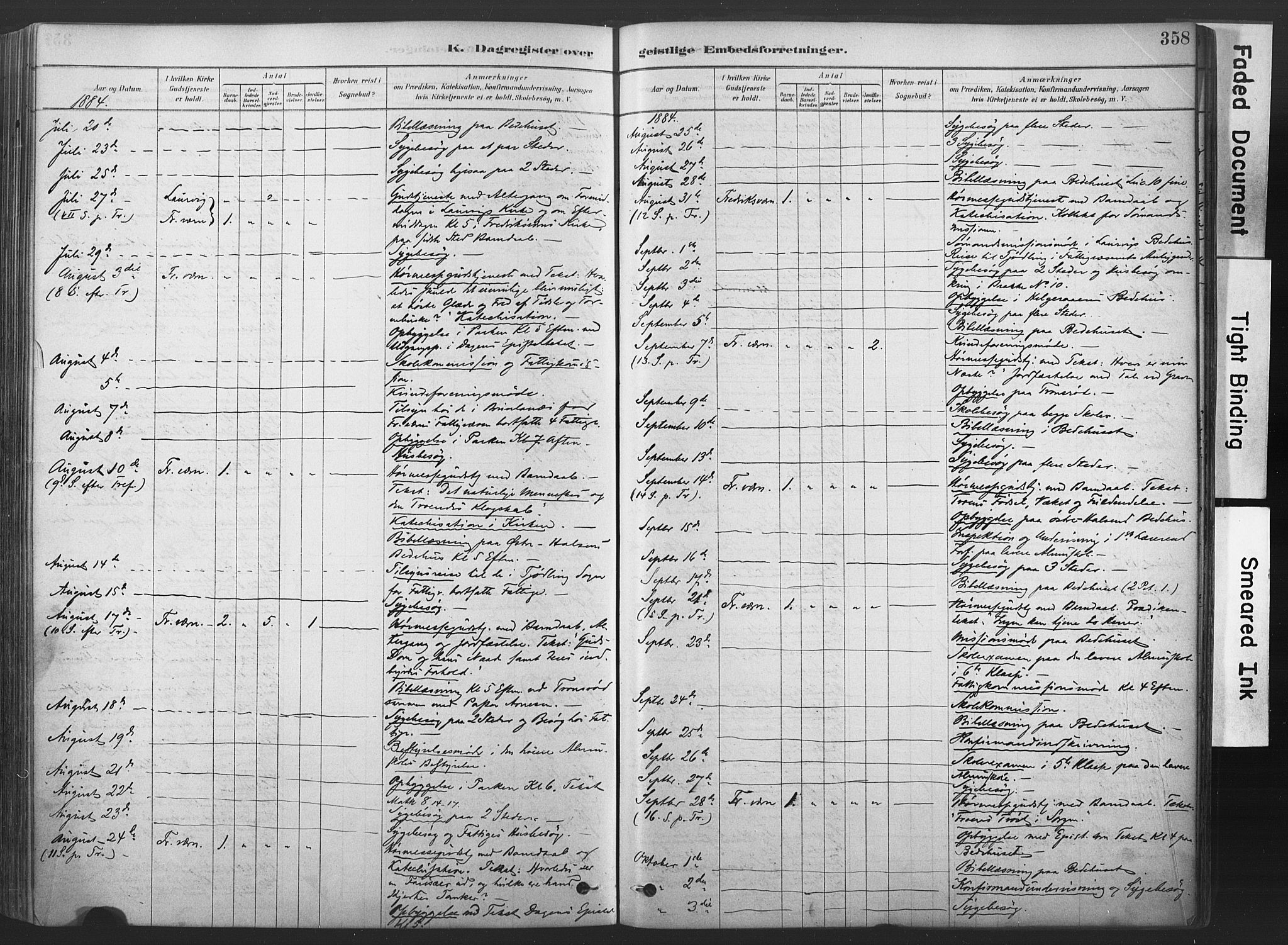 Stavern kirkebøker, SAKO/A-318/F/Fa/L0008: Parish register (official) no. 8, 1878-1905, p. 358