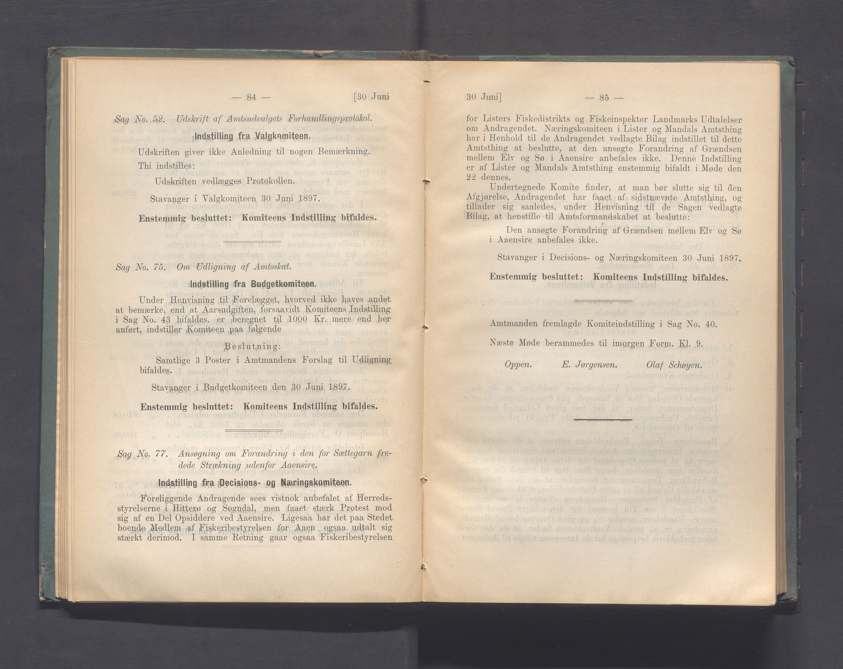 Rogaland fylkeskommune - Fylkesrådmannen , IKAR/A-900/A, 1897, p. 49