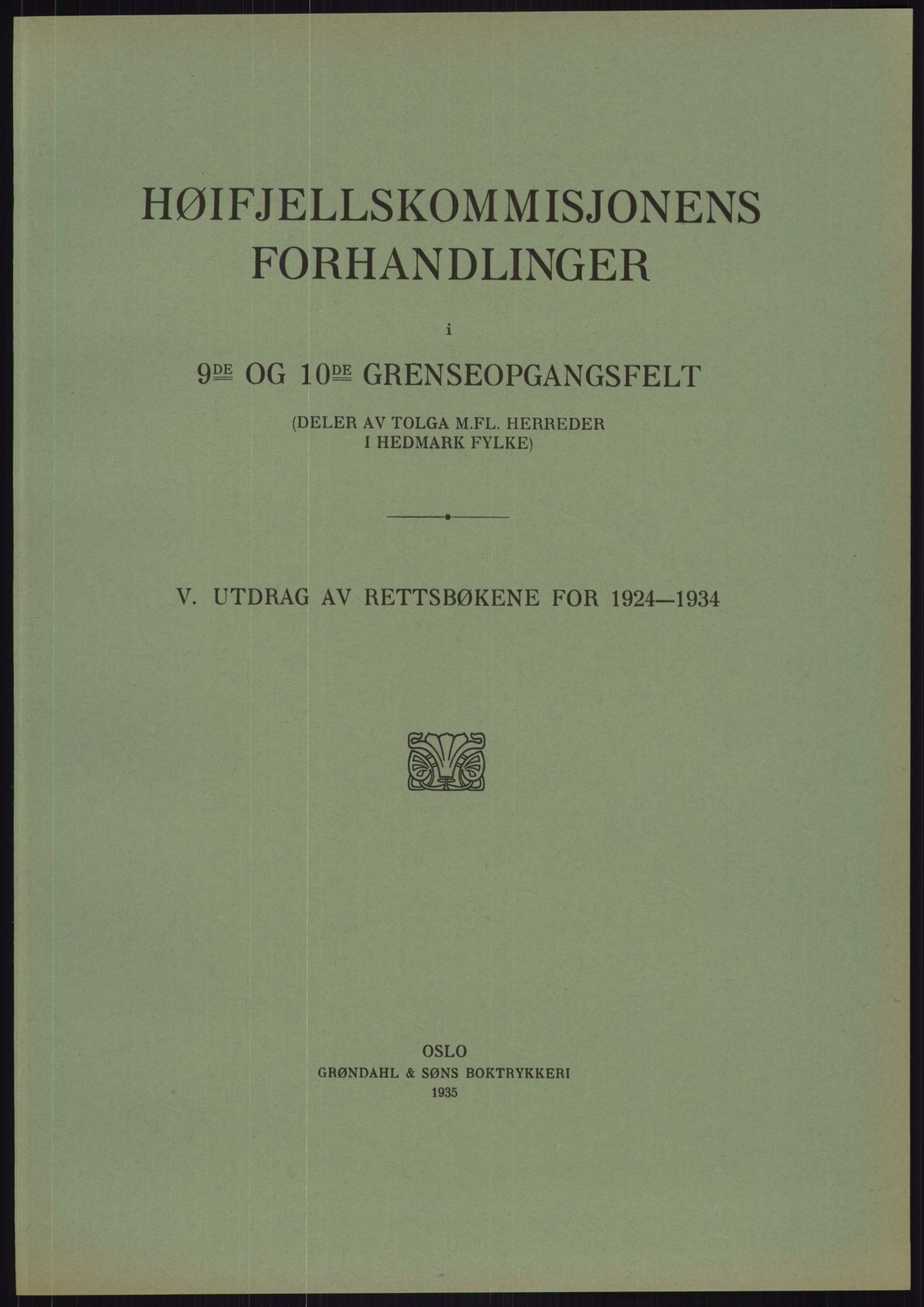 Høyfjellskommisjonen, AV/RA-S-1546/X/Xa/L0001: Nr. 1-33, 1909-1953, p. 4353