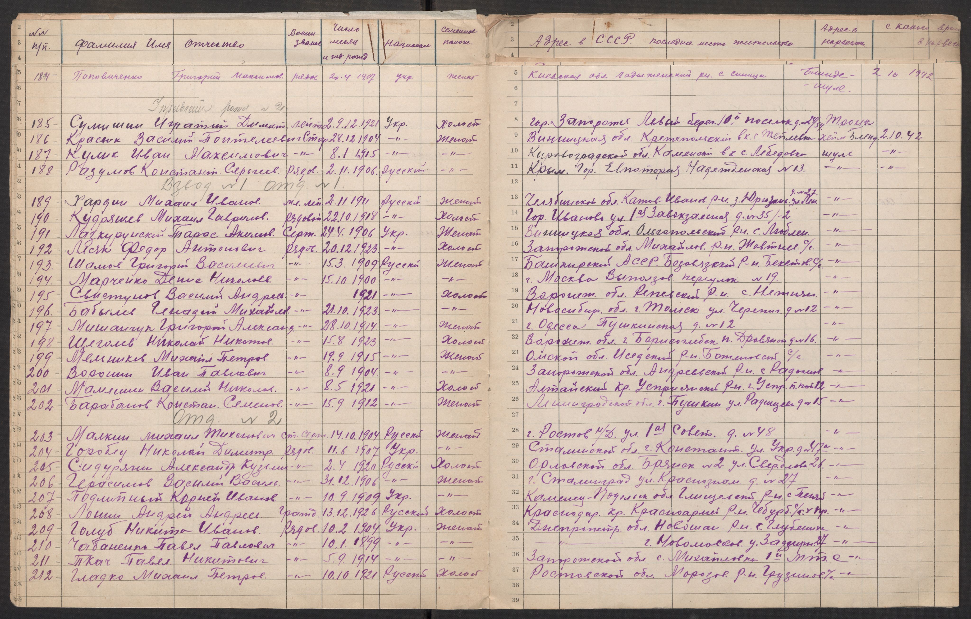 Flyktnings- og fangedirektoratet, Repatrieringskontoret, AV/RA-S-1681/D/Db/L0017: Displaced Persons (DPs) og sivile tyskere, 1945-1948, p. 672