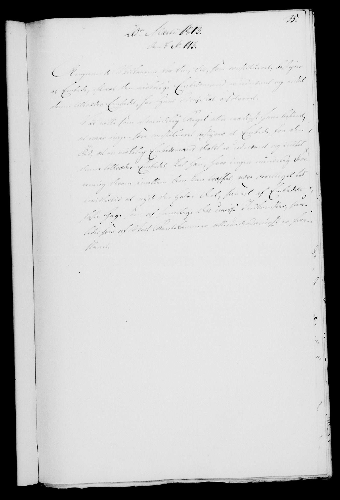 Rentekammeret, Kammerkanselliet, RA/EA-3111/G/Gf/Gfa/L0095: Norsk relasjons- og resolusjonsprotokoll (merket RK 52.95), 1813-1814, p. 143