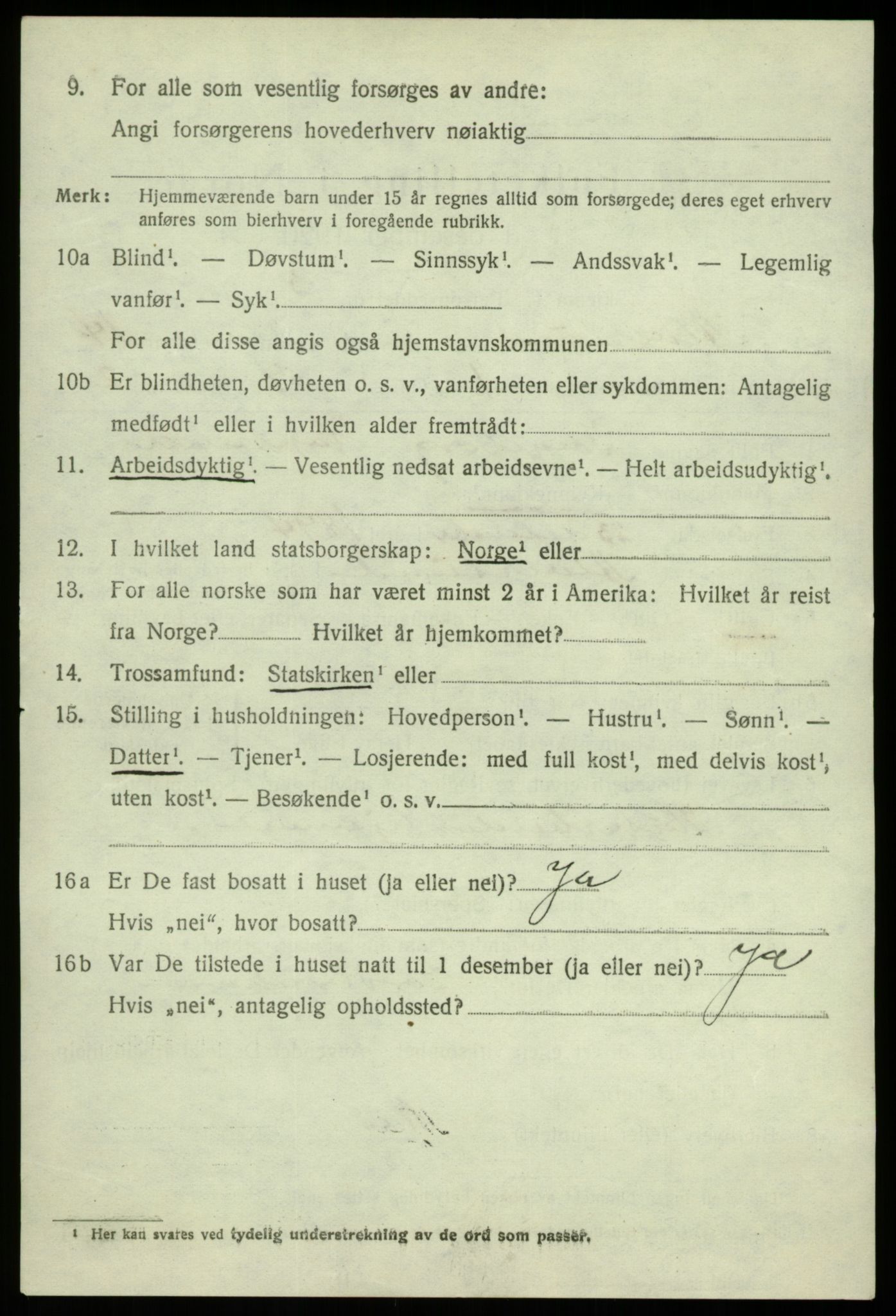 SAB, 1920 census for Alversund, 1920, p. 7673