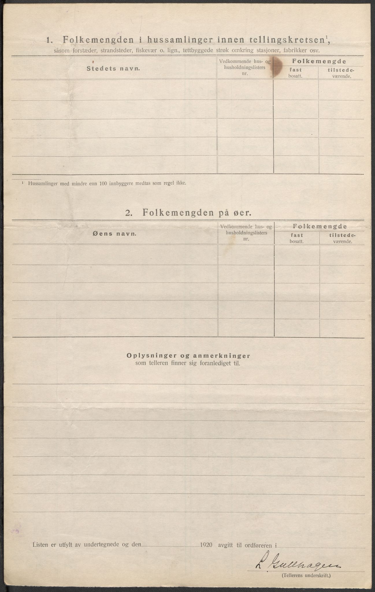 SAKO, 1920 census for Ål, 1920, p. 16