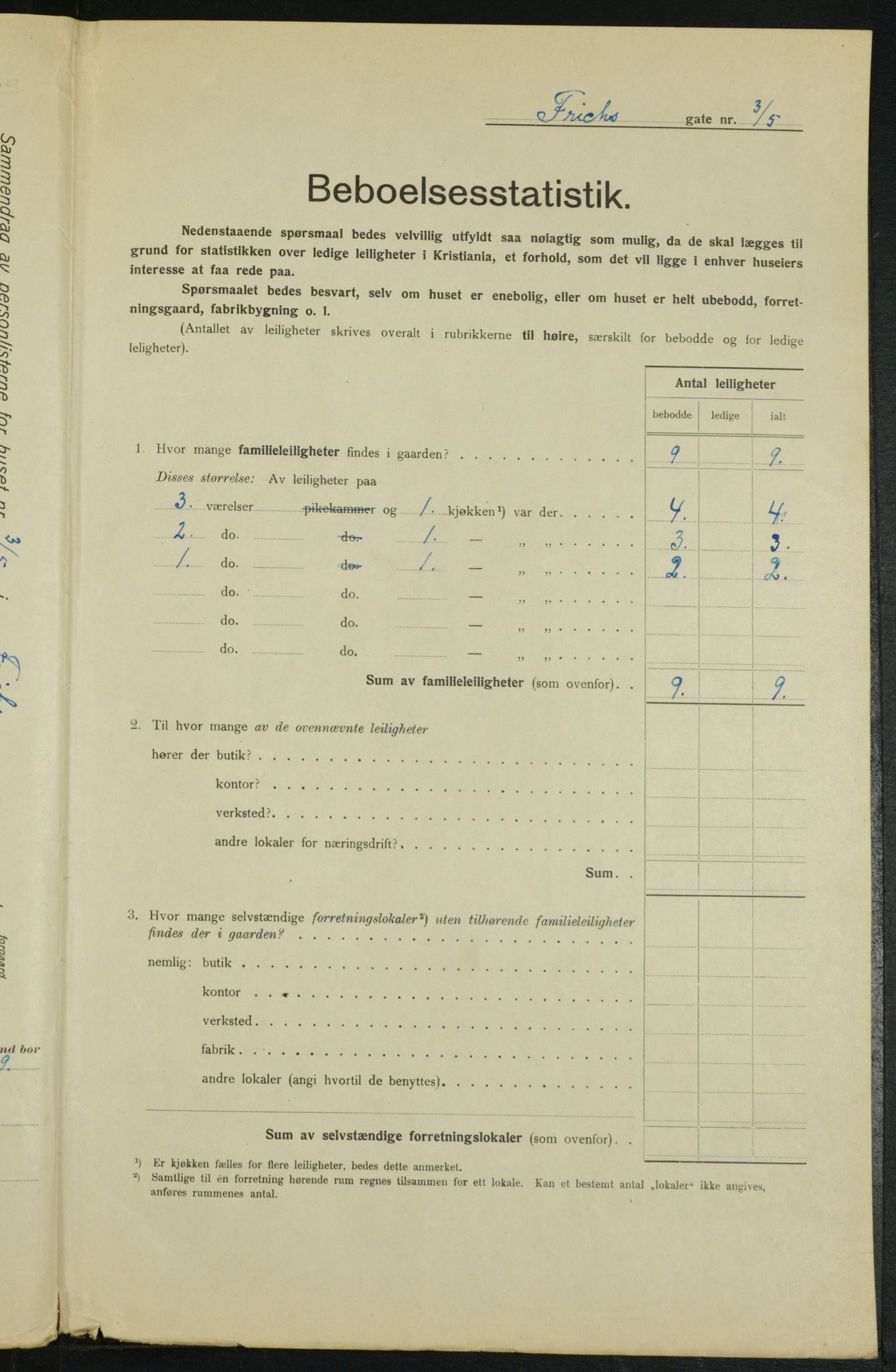 OBA, Municipal Census 1915 for Kristiania, 1915, p. 26402