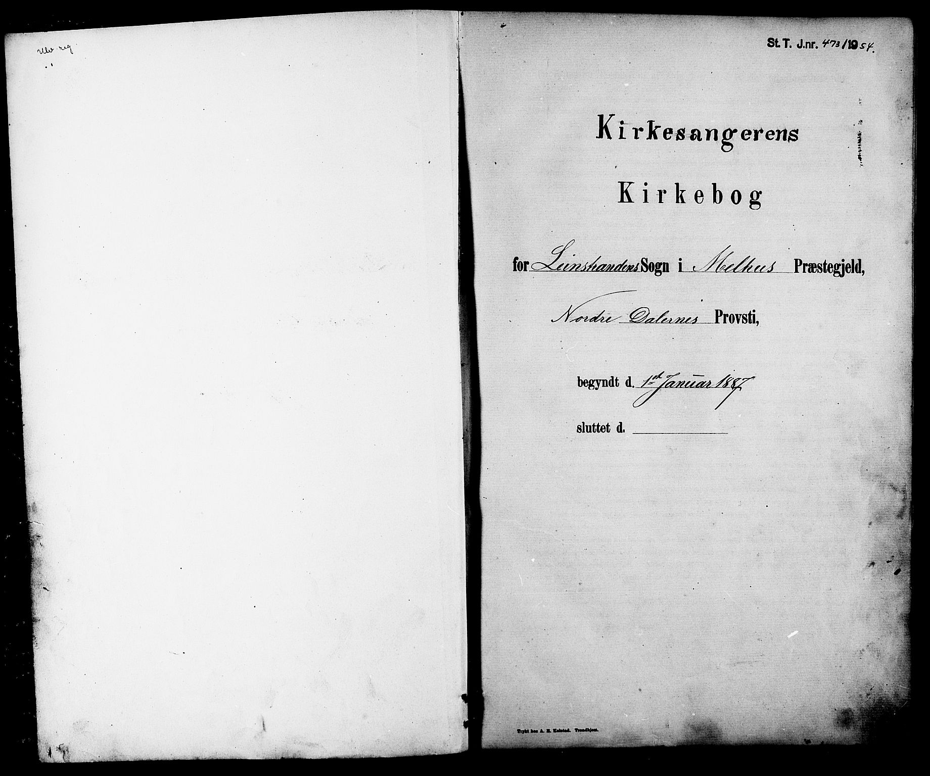 Ministerialprotokoller, klokkerbøker og fødselsregistre - Sør-Trøndelag, AV/SAT-A-1456/613/L0395: Parish register (copy) no. 613C03, 1887-1909