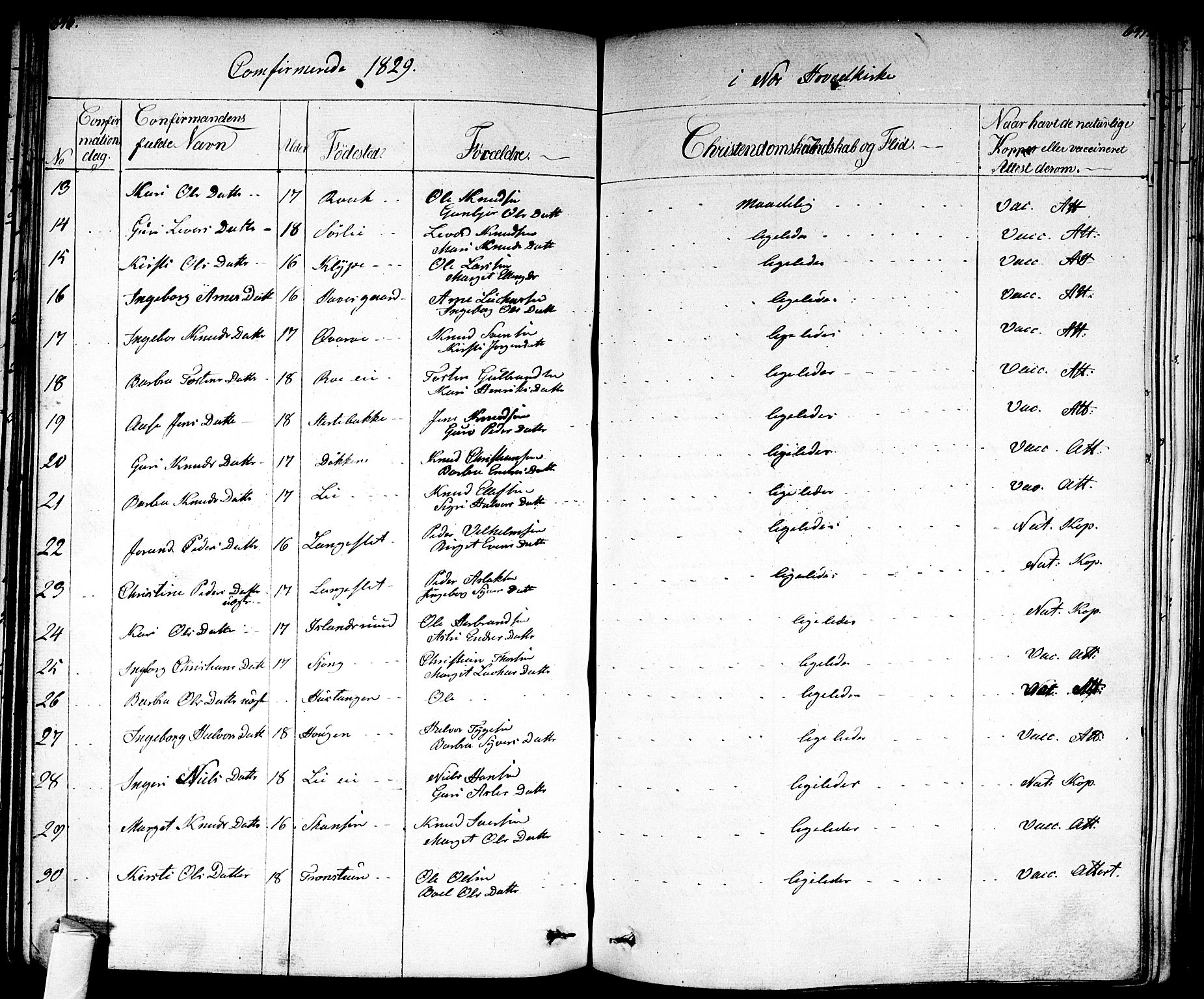 Nes kirkebøker, SAKO/A-236/F/Fa/L0008: Parish register (official) no. 8, 1824-1834, p. 646-647