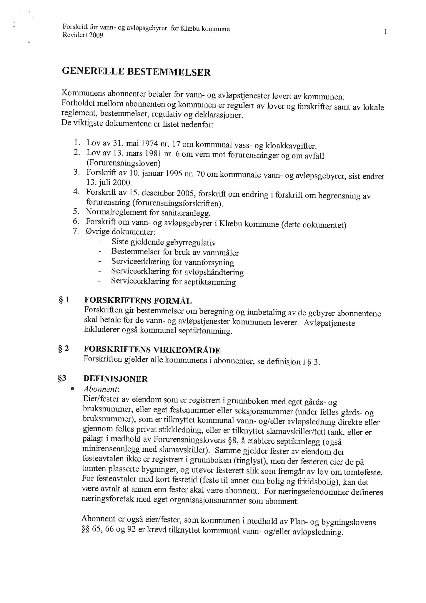 Klæbu Kommune, TRKO/KK/02-FS/L002: Formannsskapet - Møtedokumenter, 2009, p. 840