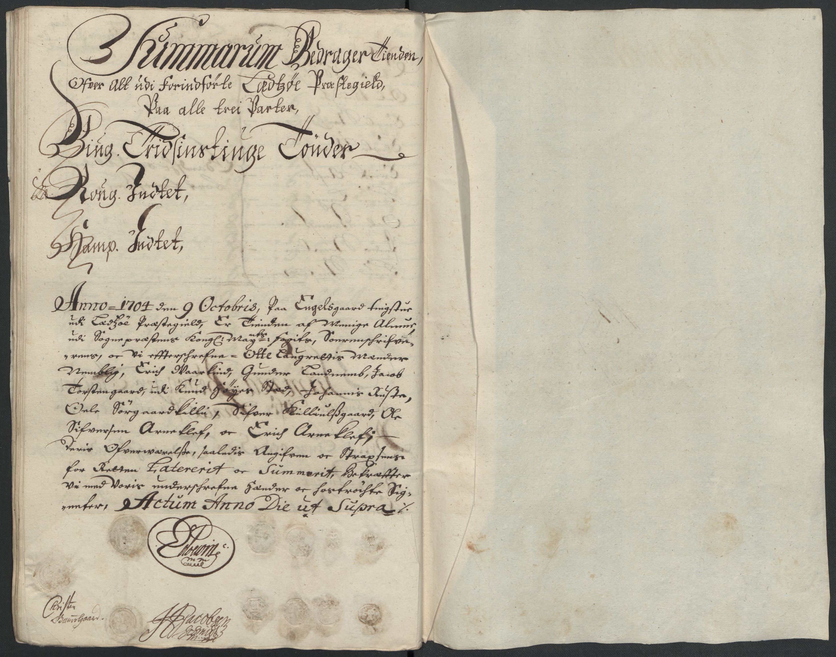 Rentekammeret inntil 1814, Reviderte regnskaper, Fogderegnskap, RA/EA-4092/R17/L1177: Fogderegnskap Gudbrandsdal, 1704, p. 115