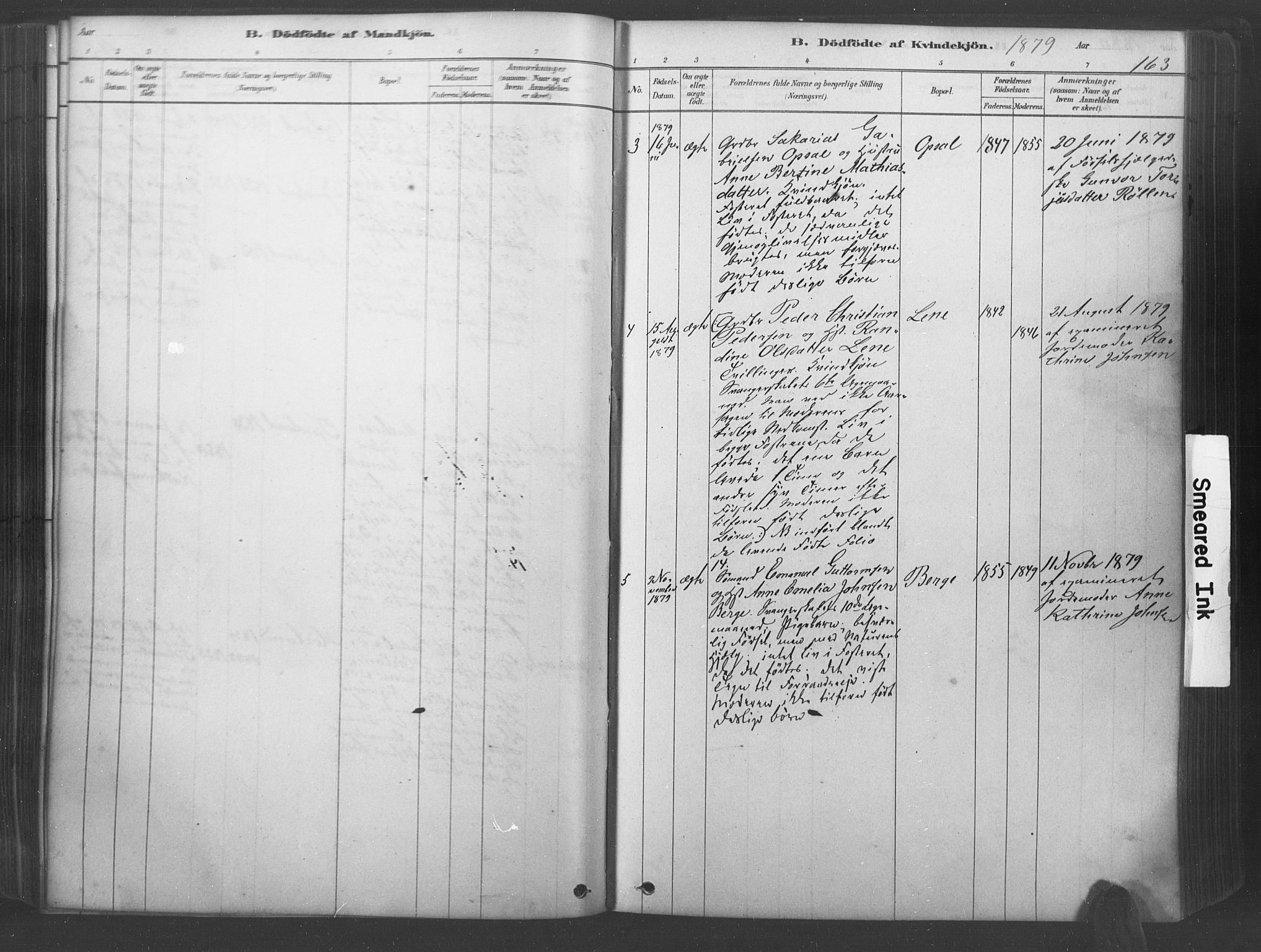 Lyngdal sokneprestkontor, AV/SAK-1111-0029/F/Fa/Fac/L0011: Parish register (official) no. A 11, 1878-1893, p. 163