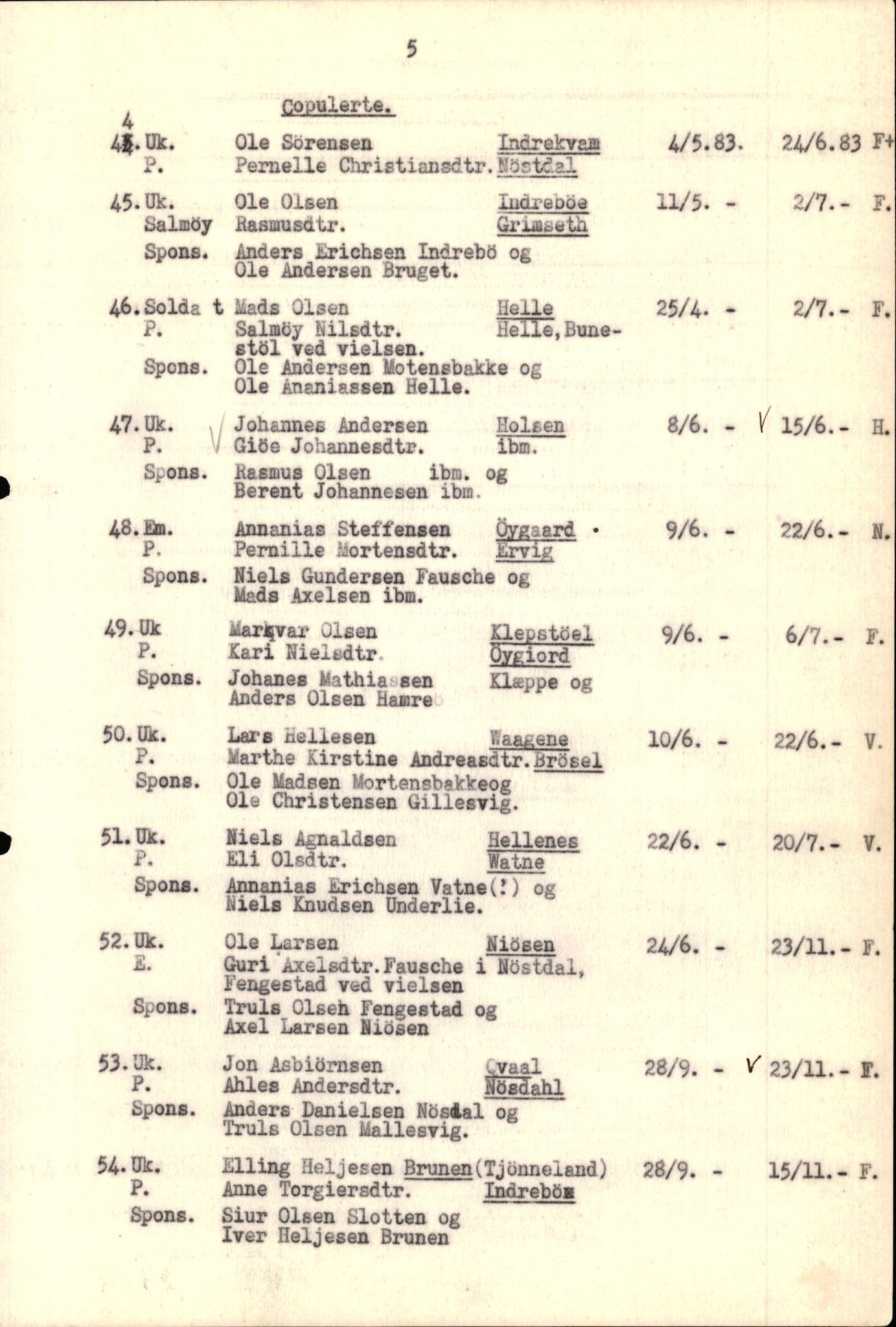 Samling av fulltekstavskrifter, SAB/FULLTEKST/B/14/0008: Førde sokneprestembete, ministerialbok nr. A 4, 1781-1802, p. 6