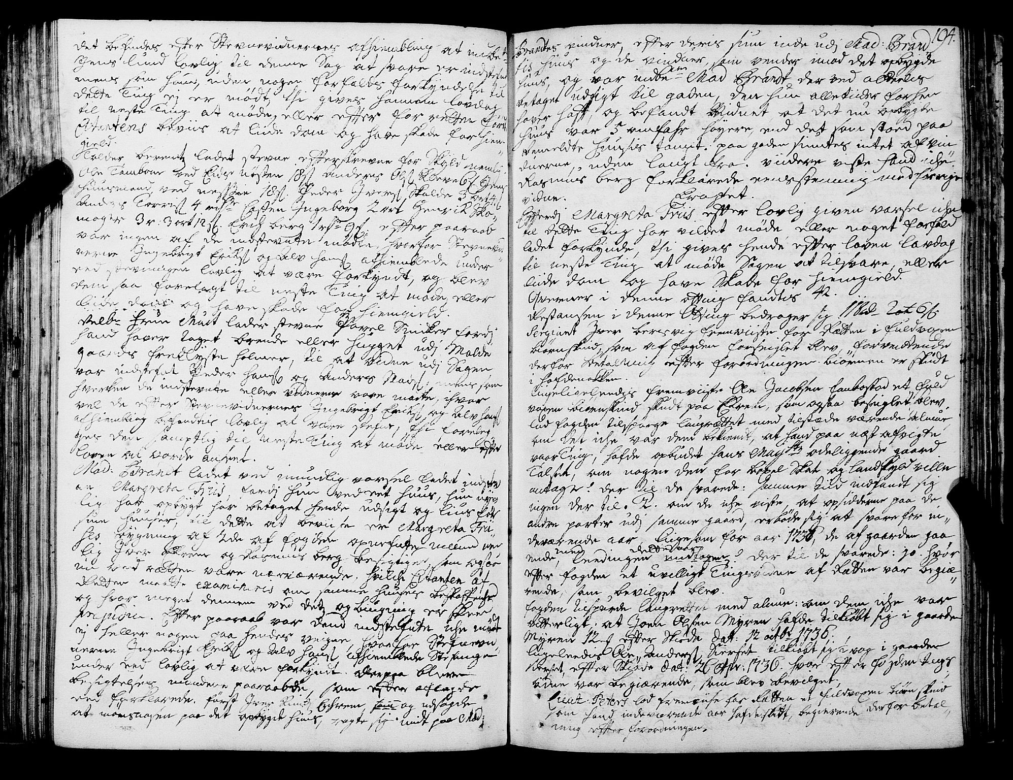 Romsdal sorenskriveri, AV/SAT-A-4149/1/1/1A/L0011: Tingbok, 1732-1740, p. 193b-194a