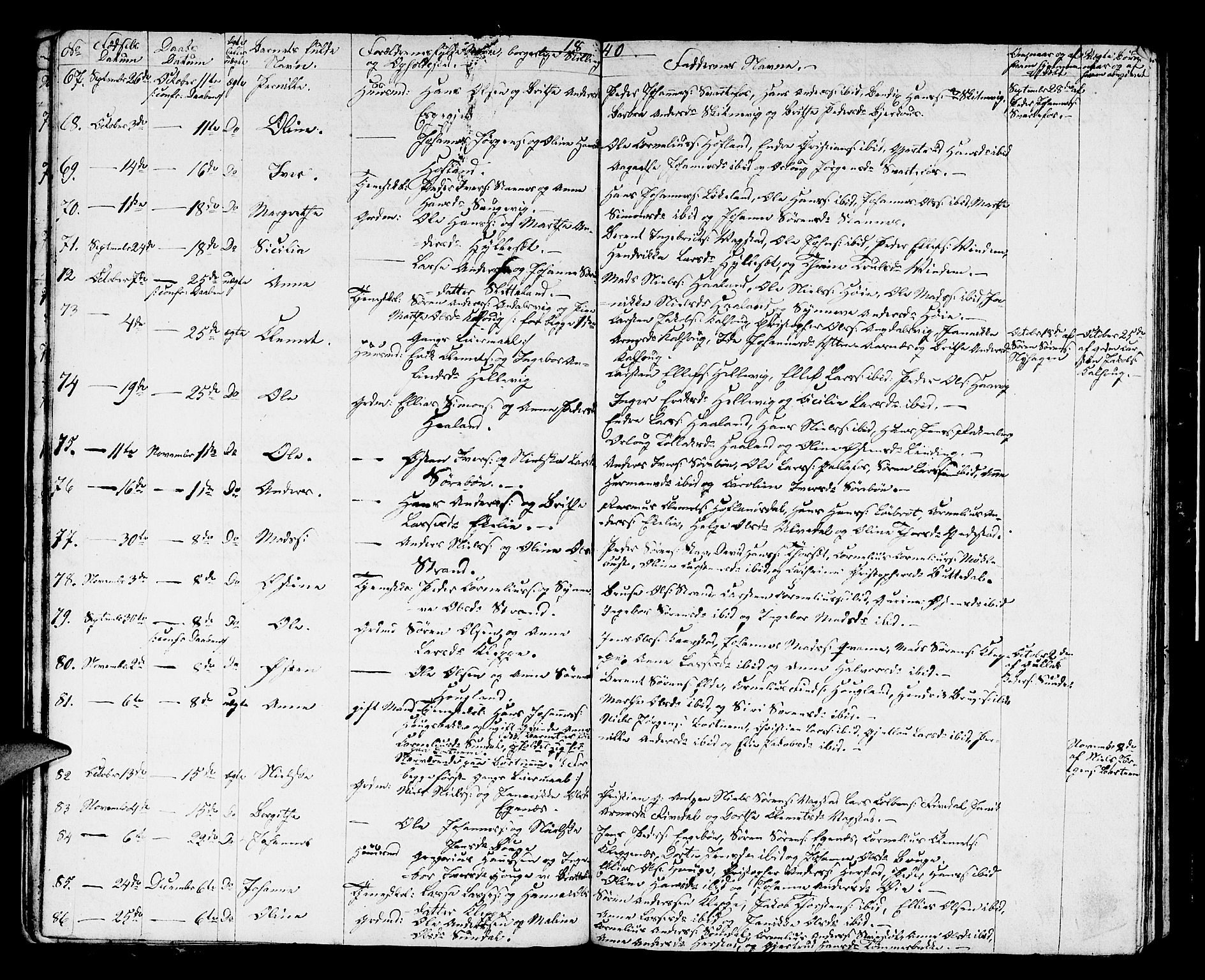 Fjaler sokneprestembete, AV/SAB-A-79801/H/Hab/Haba/L0001: Parish register (copy) no. A 1, 1836-1846, p. 22