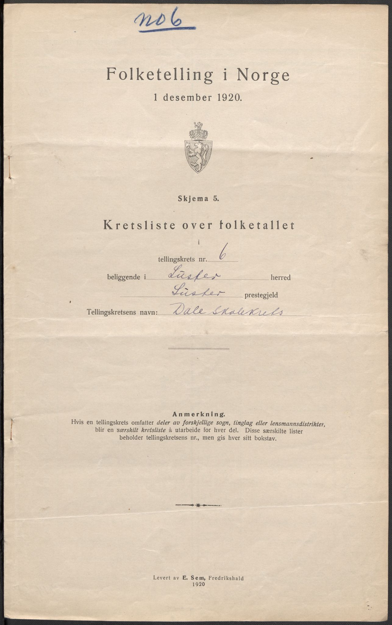 SAB, 1920 census for Luster, 1920, p. 22