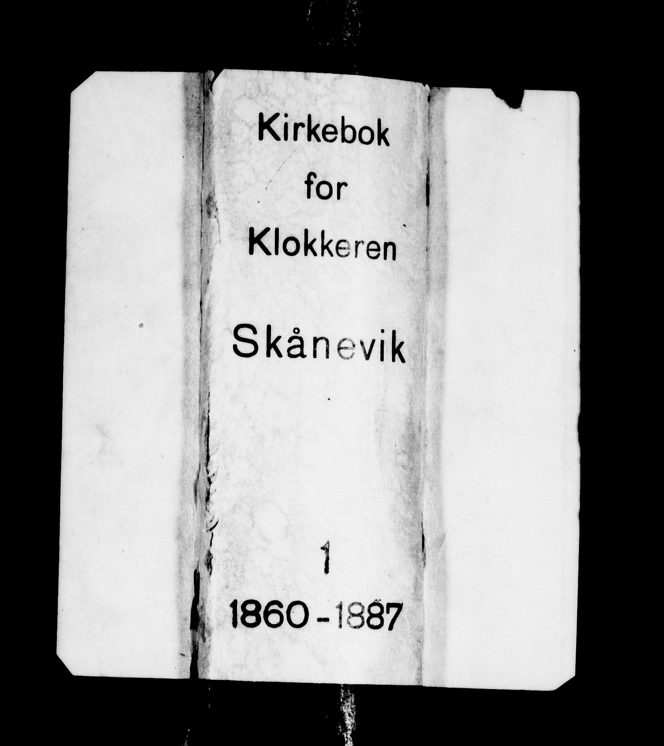 Skånevik sokneprestembete, SAB/A-77801/H/Hab: Parish register (copy) no. A 1, 1860-1887