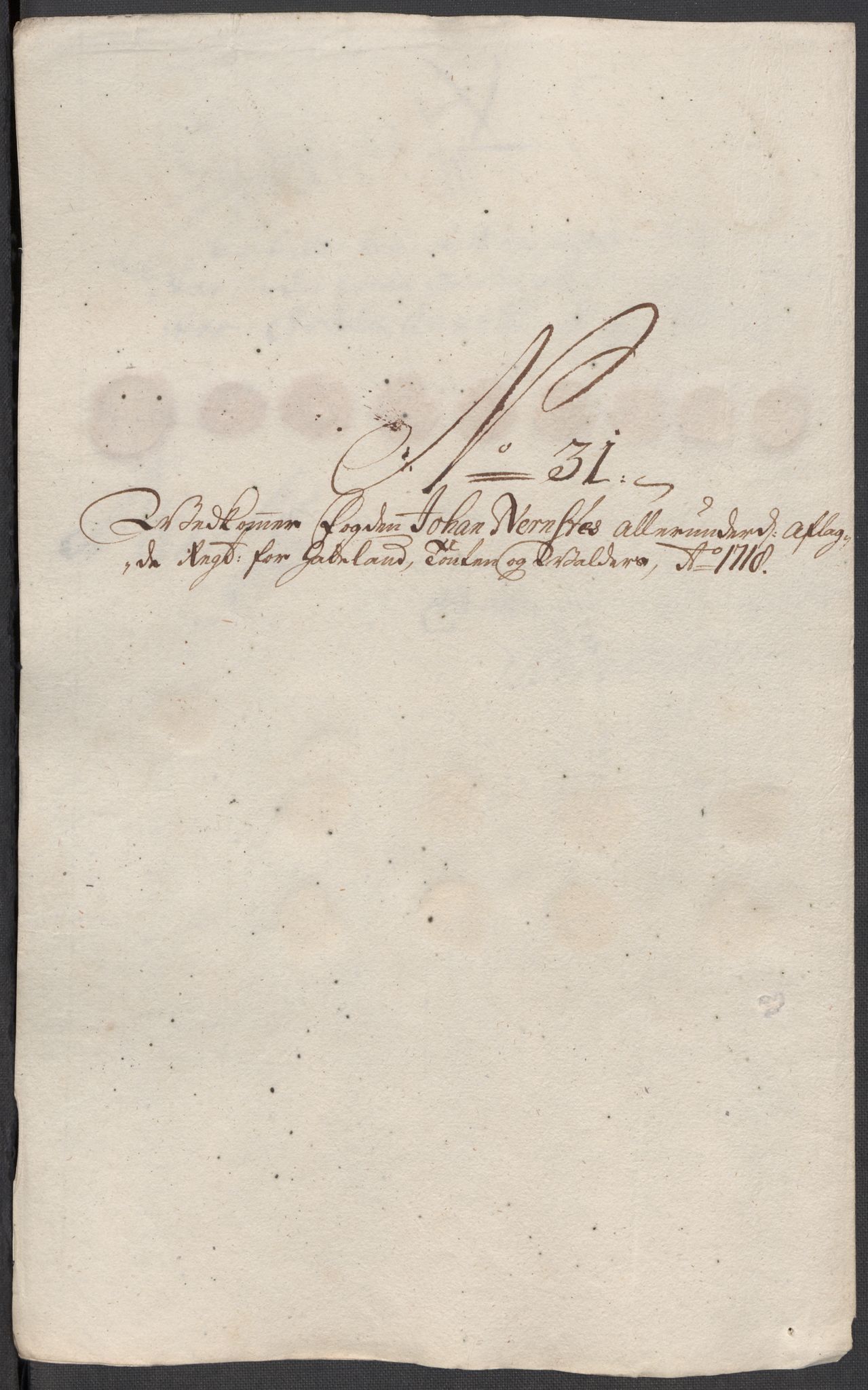 Rentekammeret inntil 1814, Reviderte regnskaper, Fogderegnskap, AV/RA-EA-4092/R18/L1320: Fogderegnskap Hadeland, Toten og Valdres, 1718, p. 198