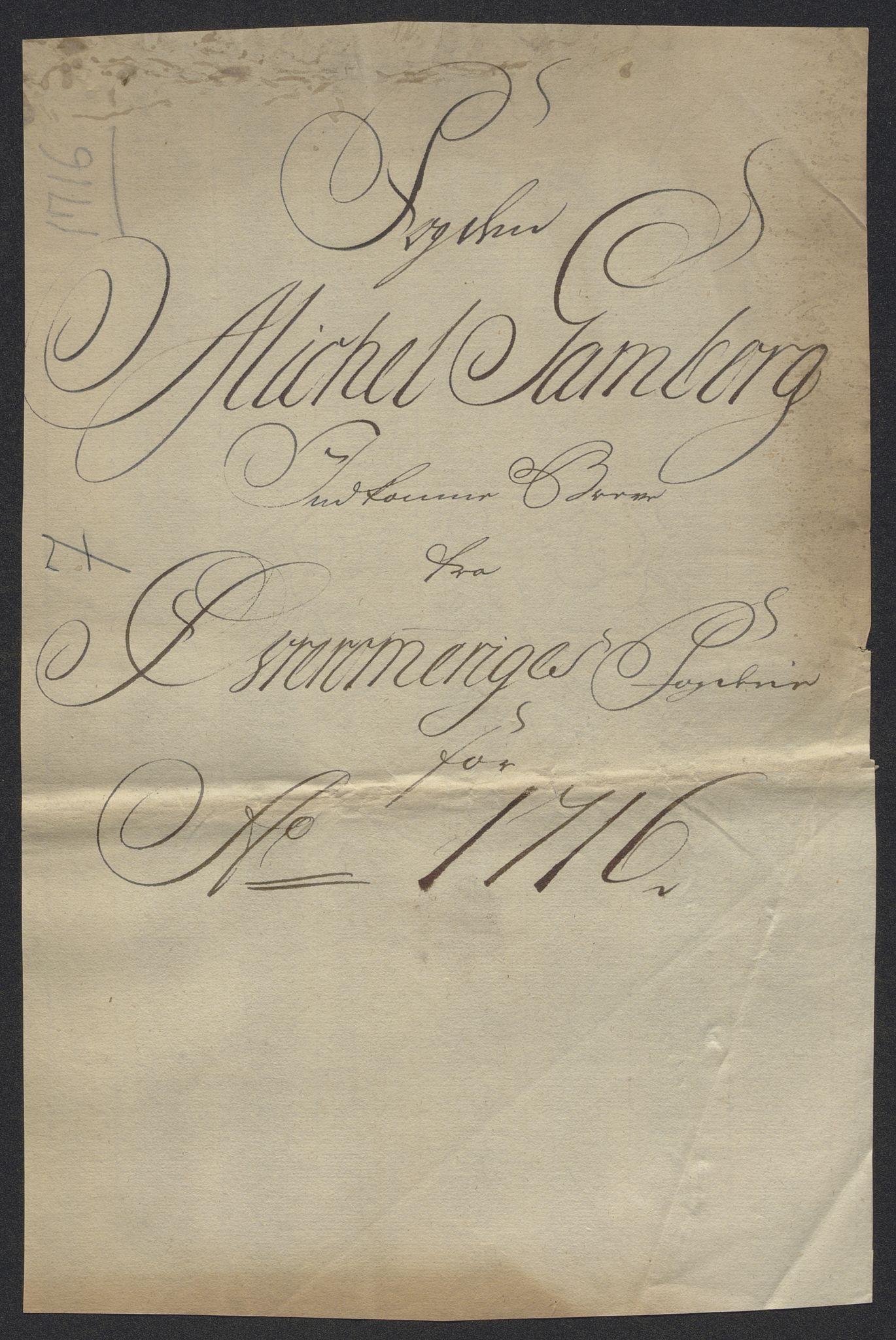 Kristiania stiftamt, AV/SAO-A-10386/E/Ed/Ede/L0005: Fogder, 1716, p. 138