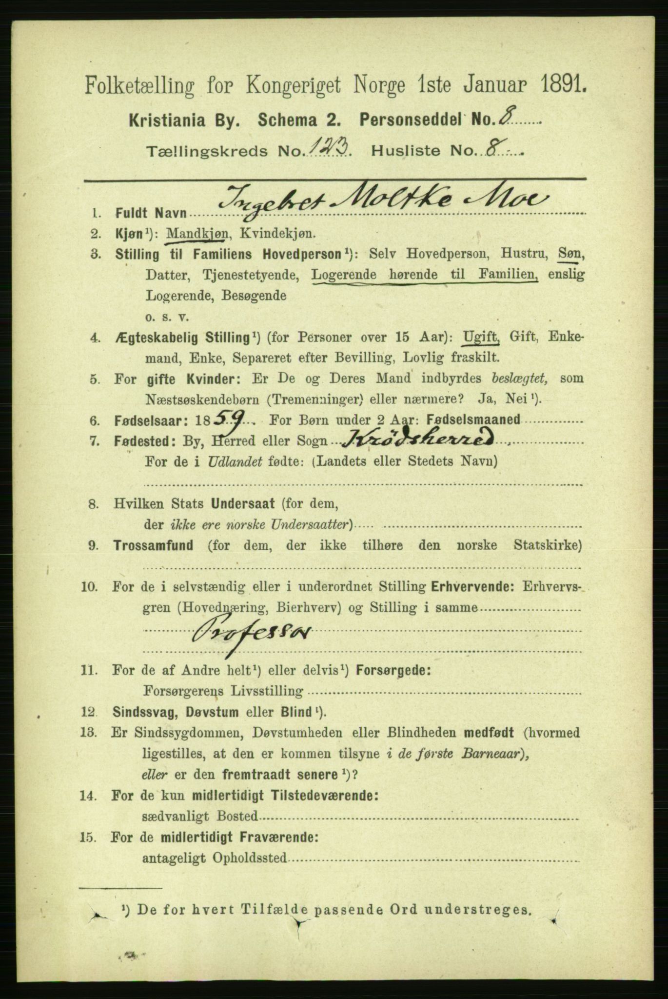 RA, 1891 census for 0301 Kristiania, 1891, p. 65194