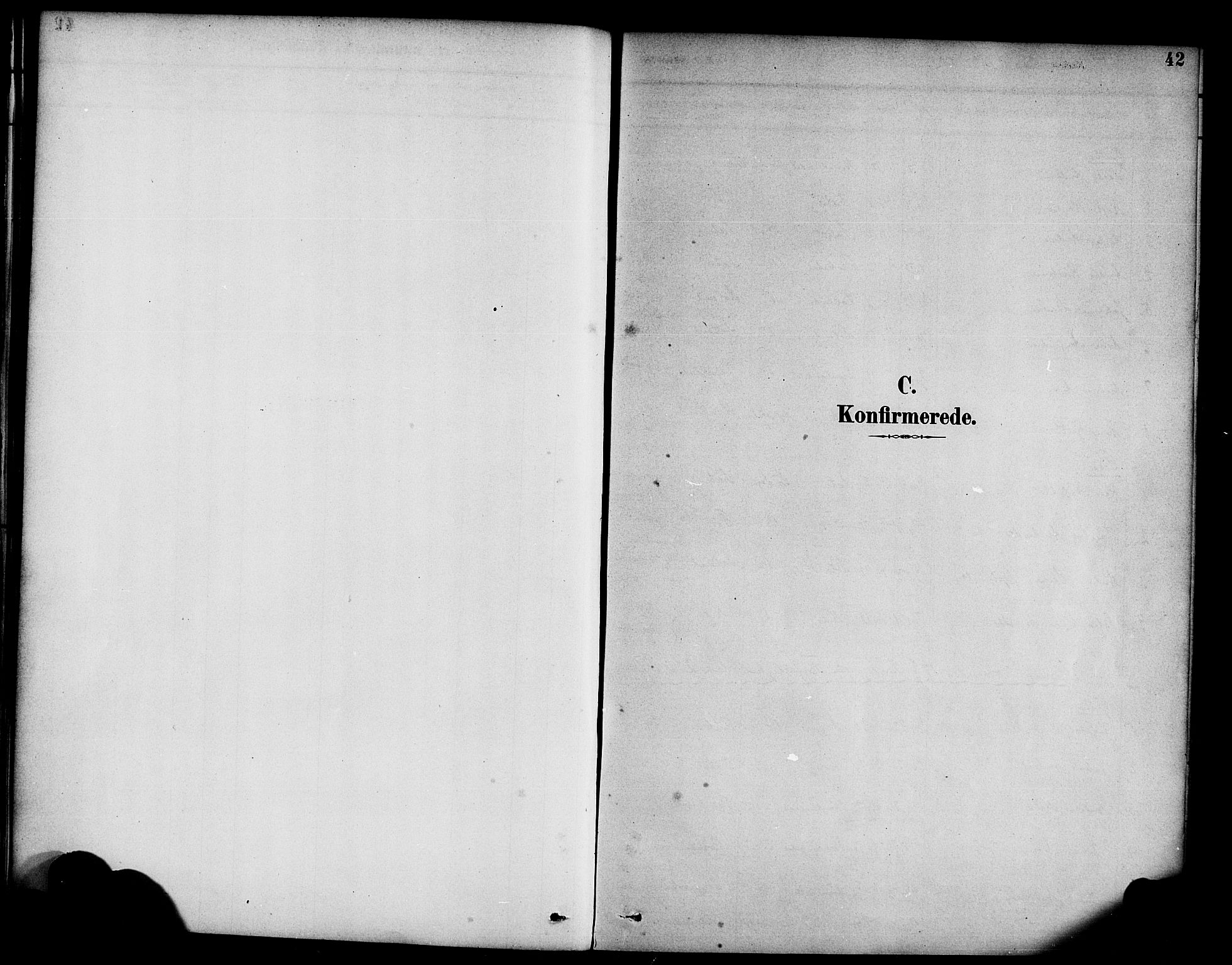 Hyllestad sokneprestembete, SAB/A-80401: Parish register (official) no. C 1, 1886-1904, p. 42