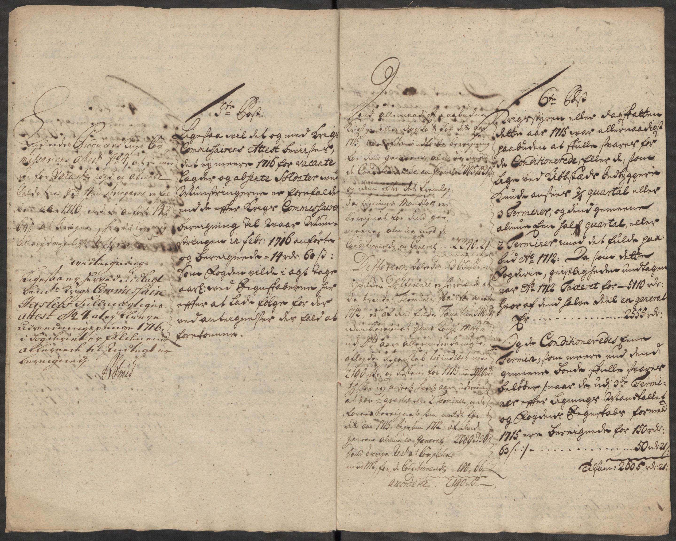 Rentekammeret inntil 1814, Reviderte regnskaper, Fogderegnskap, AV/RA-EA-4092/R64/L4437: Fogderegnskap Namdal, 1716, p. 244