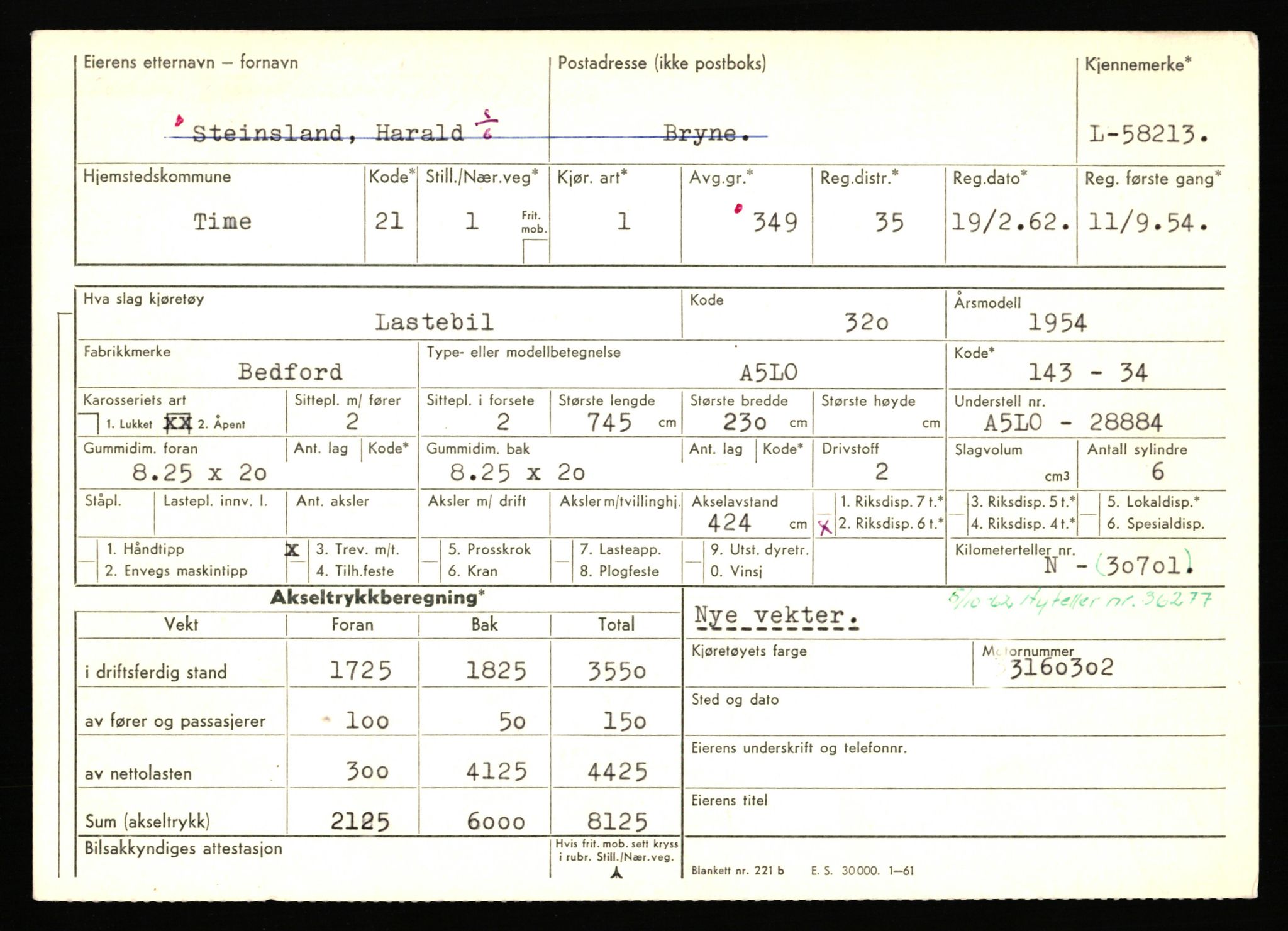 Stavanger trafikkstasjon, AV/SAST-A-101942/0/F/L0058: L-58000 - L-59999, 1930-1971, p. 463