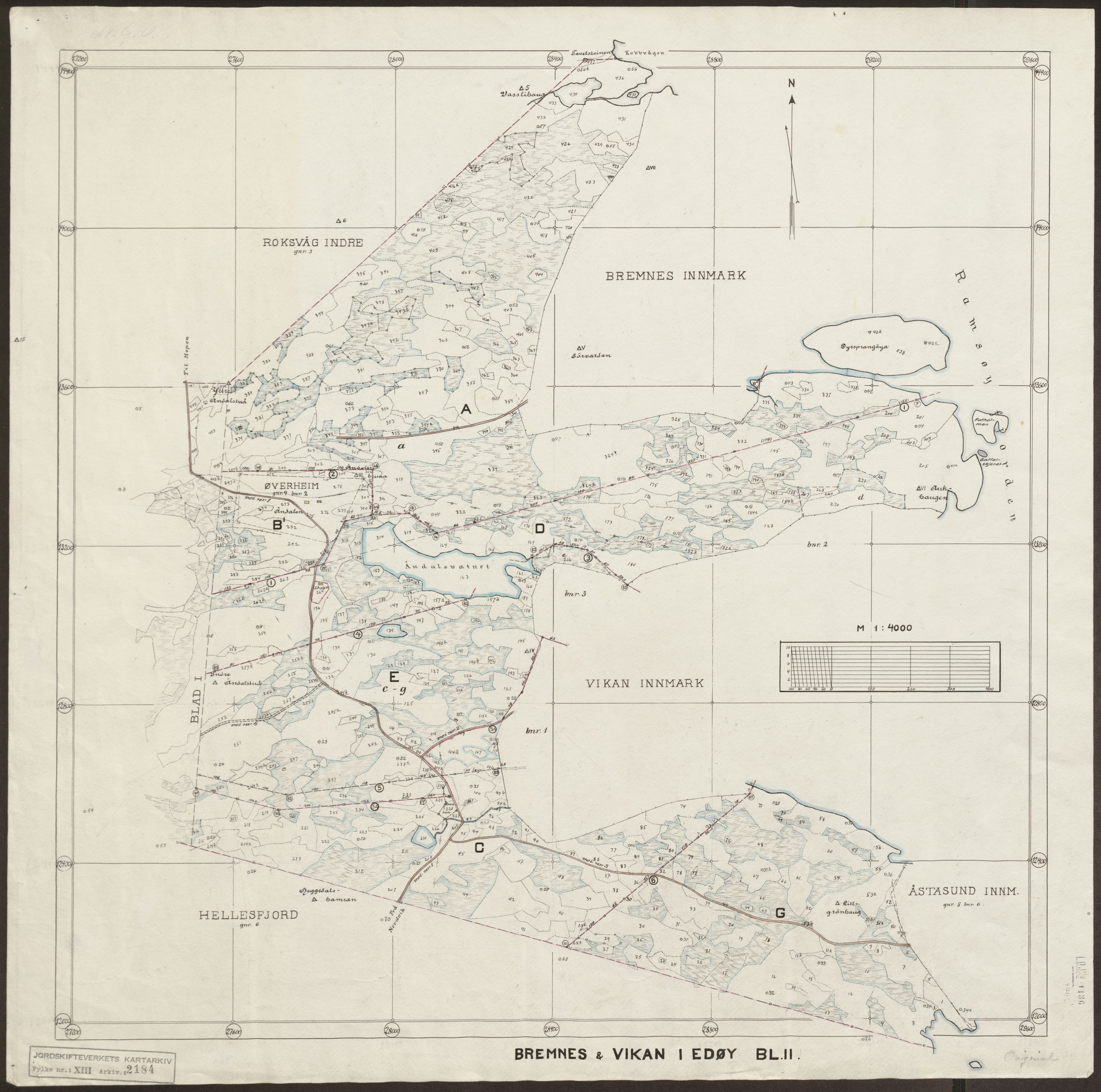 Jordskifteverkets kartarkiv, RA/S-3929/T, 1859-1988, p. 2702