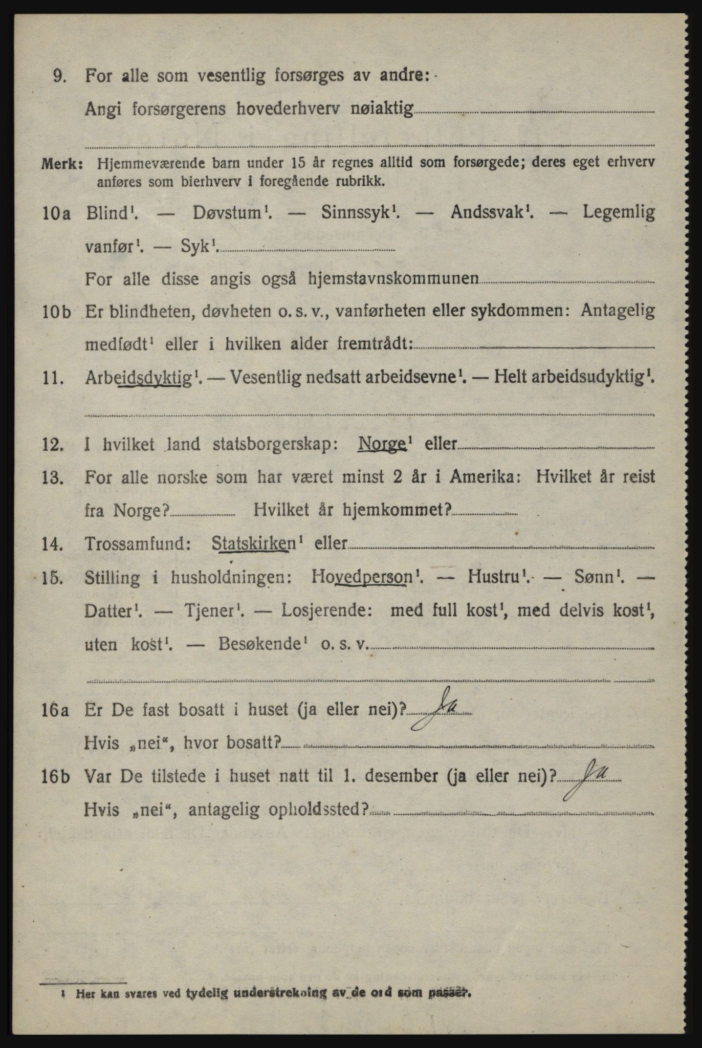 SAO, 1920 census for Idd, 1920, p. 6703