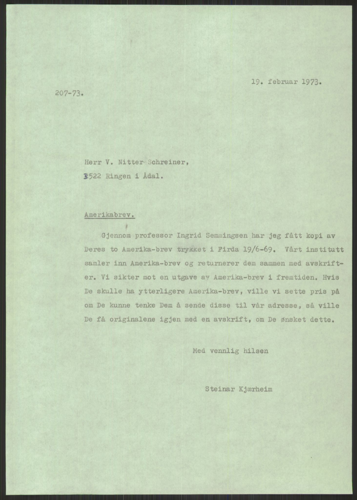 Samlinger til kildeutgivelse, Amerikabrevene, AV/RA-EA-4057/F/L0033: Innlån fra Sogn og Fjordane. Innlån fra Møre og Romsdal, 1838-1914, p. 67